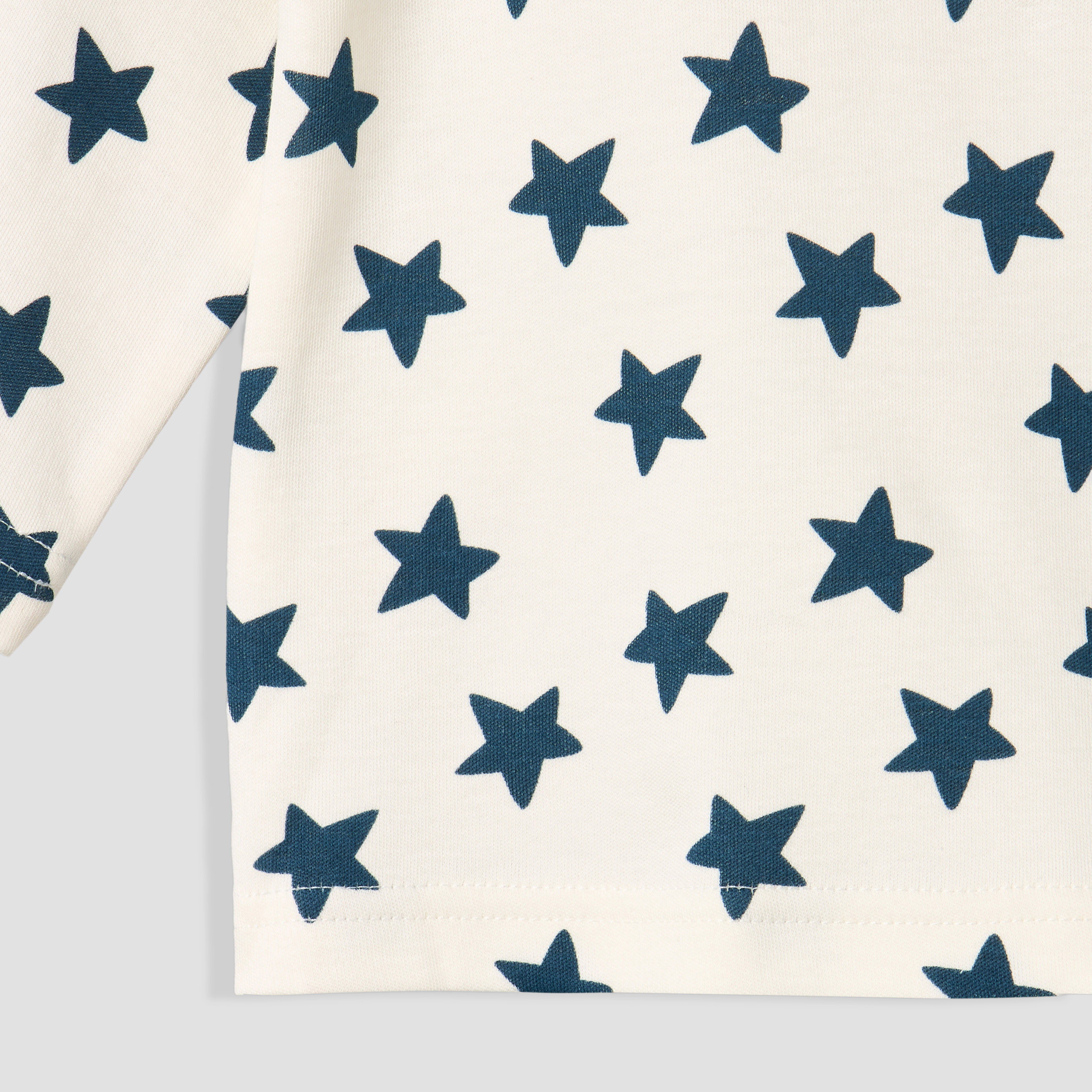 Pack of 4 Juniors Cotton Long Sleeves Pyjama Set with Star Print-baby-boys-clothing-nightwear-pyjamasets-image-14