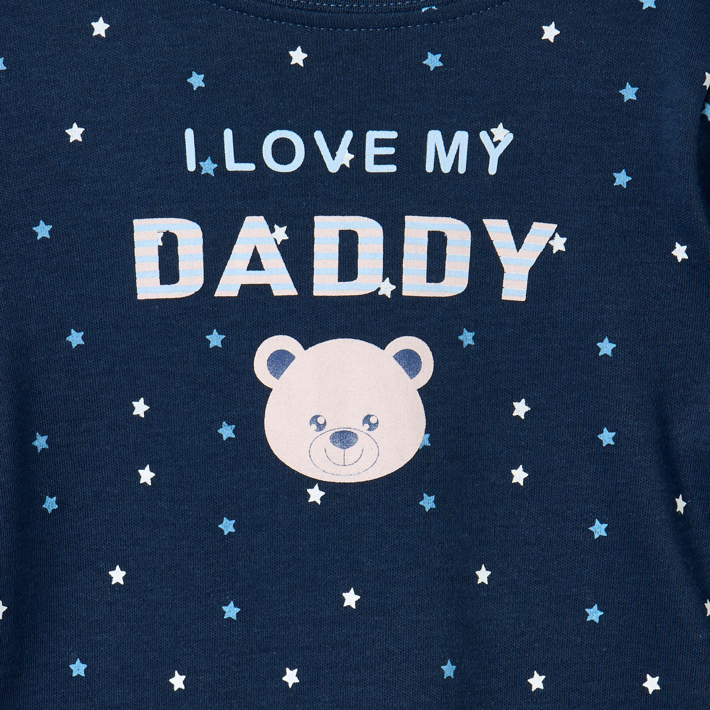 Pack of 4 Juniors Cotton Long Sleeves Pyjama Set with Star Print-baby-boys-clothing-nightwear-pyjamasets-image-16