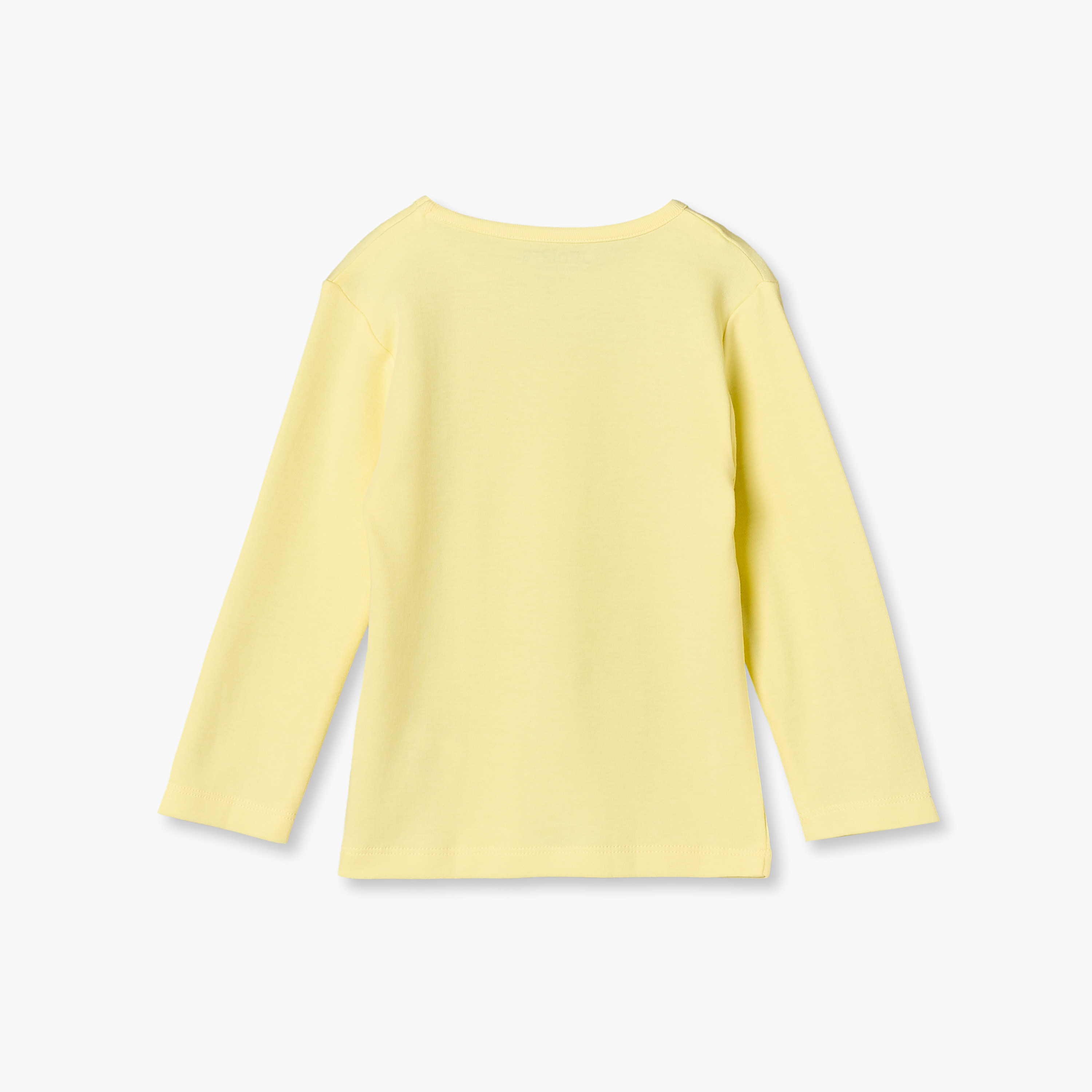 طقم بيجاما قطن بياقة مستديرة وأكمام طويلة وطبعات من جونيورز-baby-girls-clothing-nightwear-pyjamasets-image-4