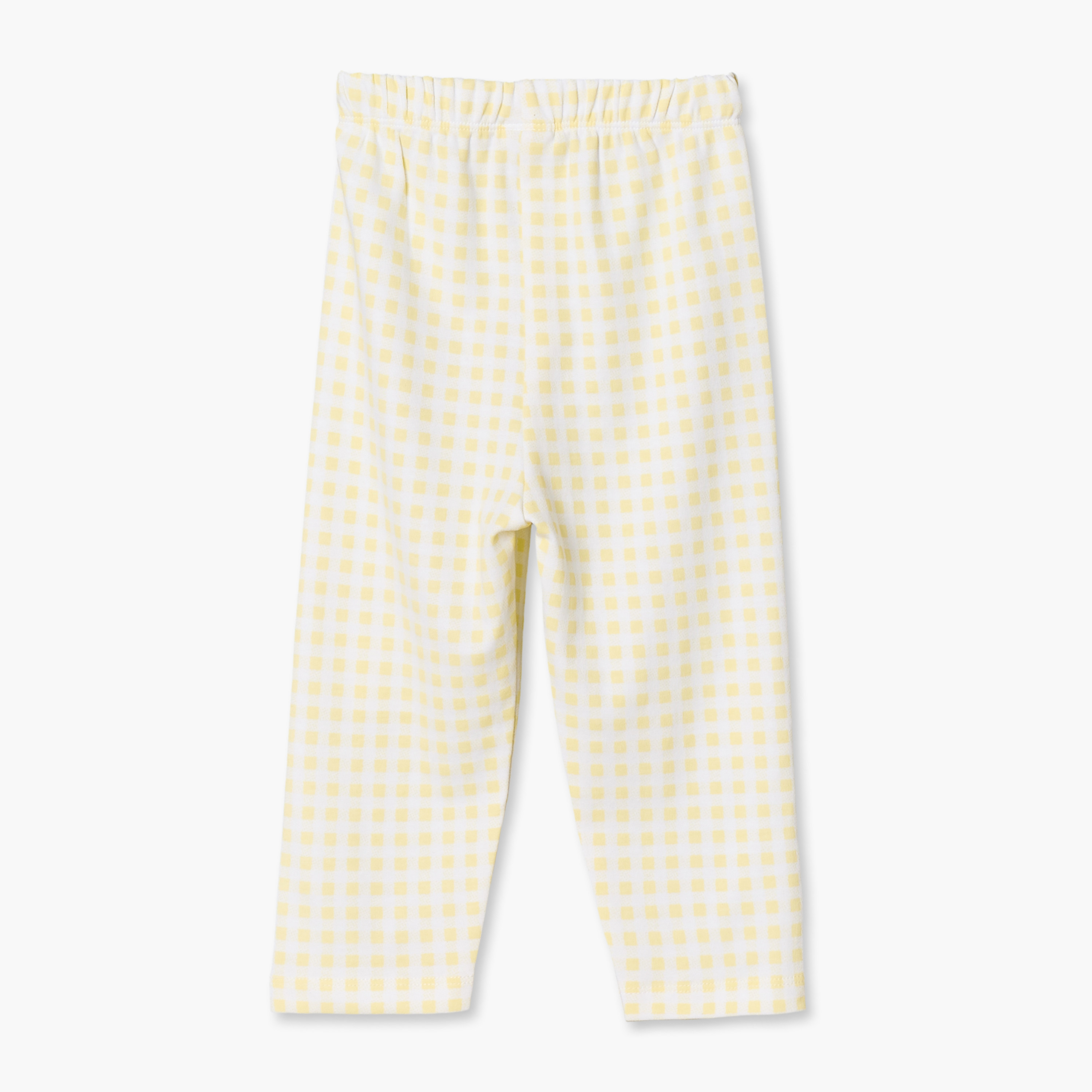 طقم بيجاما قطن بياقة مستديرة وأكمام طويلة وطبعات من جونيورز-baby-girls-clothing-nightwear-pyjamasets-image-5