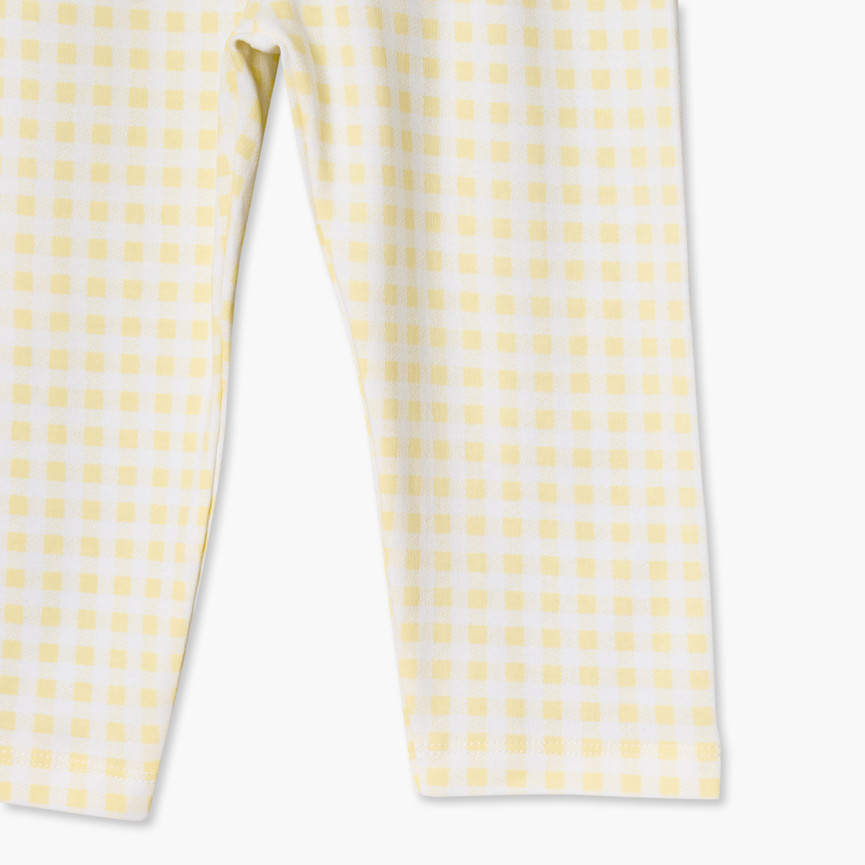 طقم بيجاما قطن بياقة مستديرة وأكمام طويلة وطبعات من جونيورز-baby-girls-clothing-nightwear-pyjamasets-image-9