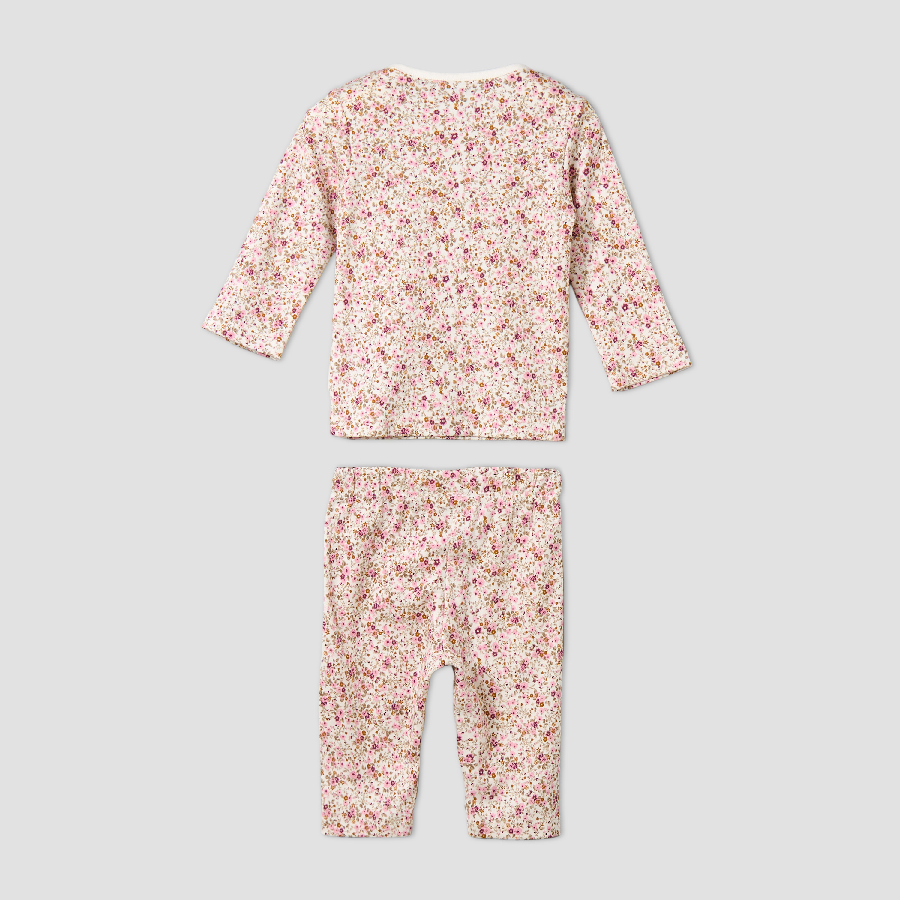 Pack of 4 Juniors Cotton Crew Neck Long Sleeves Pyjama Set with Fun Print-baby-girls-clothing-nightwear-pyjamasets-image-10