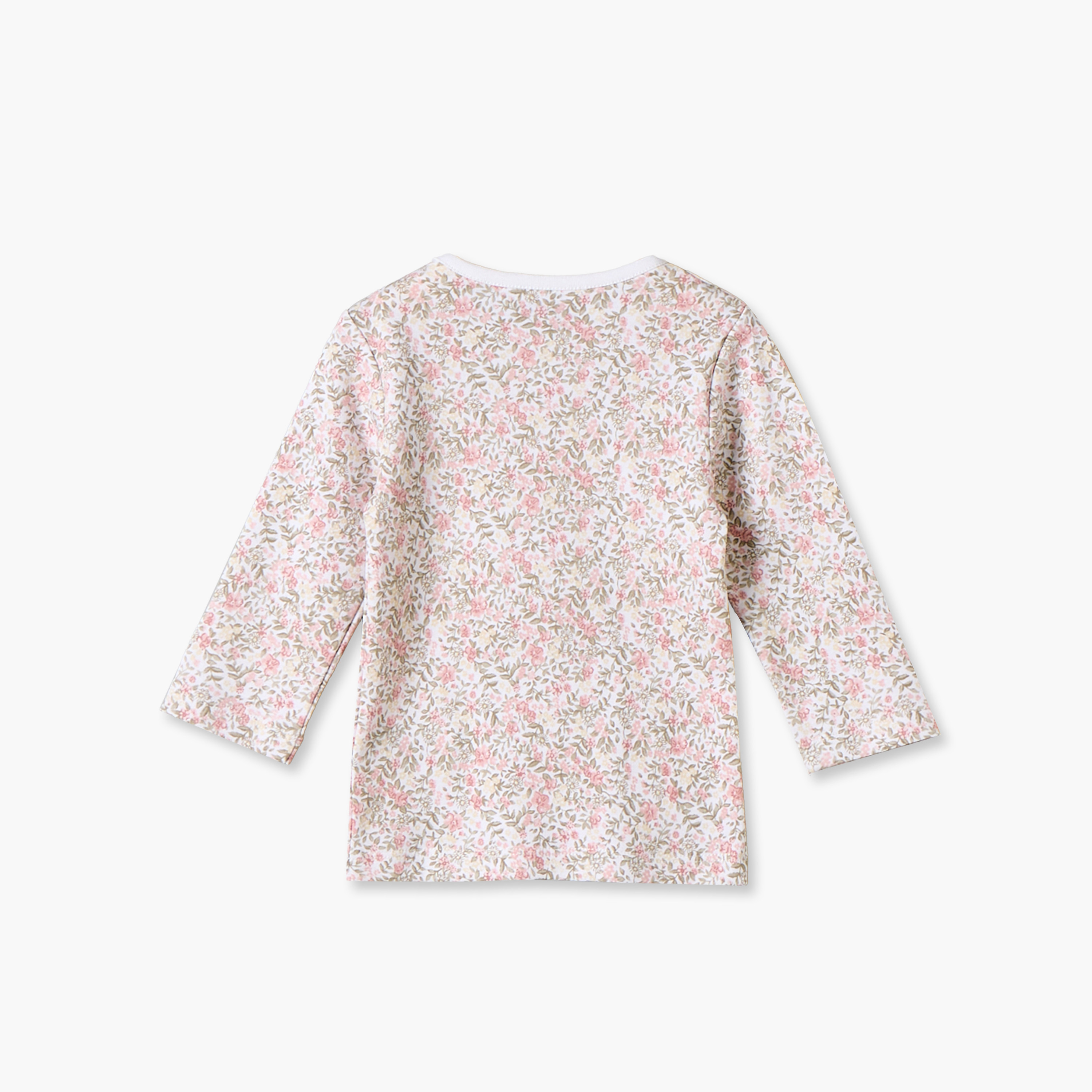 طقم بيجاما قطن بياقة ضيقة وأكمام طويلة بطبعات من جونيورز-baby-girls-clothing-winterwear-pyjamasets-image-4