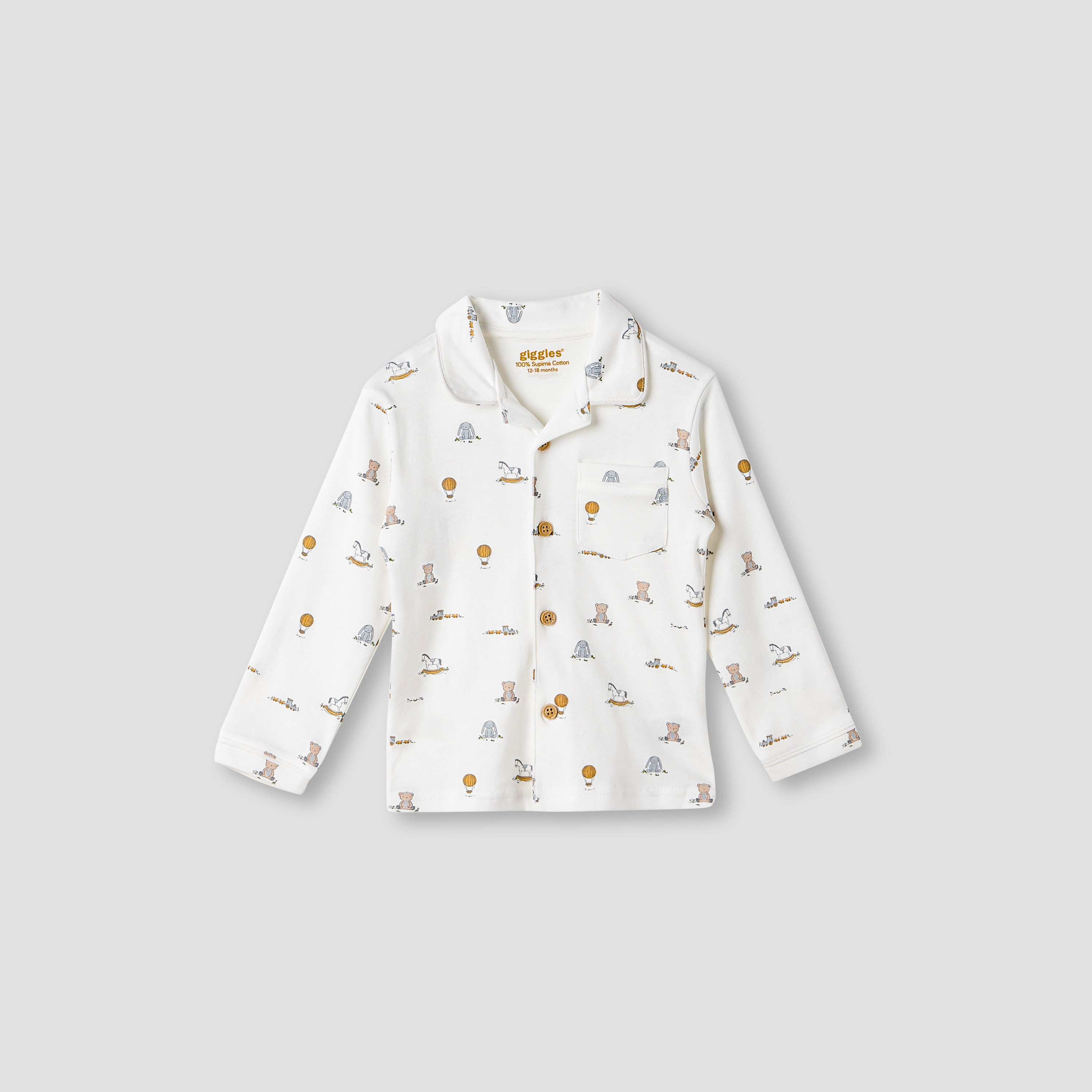 Giggles Toy Print Shirt and Pyjama Set-promo_babyshop_Buy2for79_OMN130126-image-2