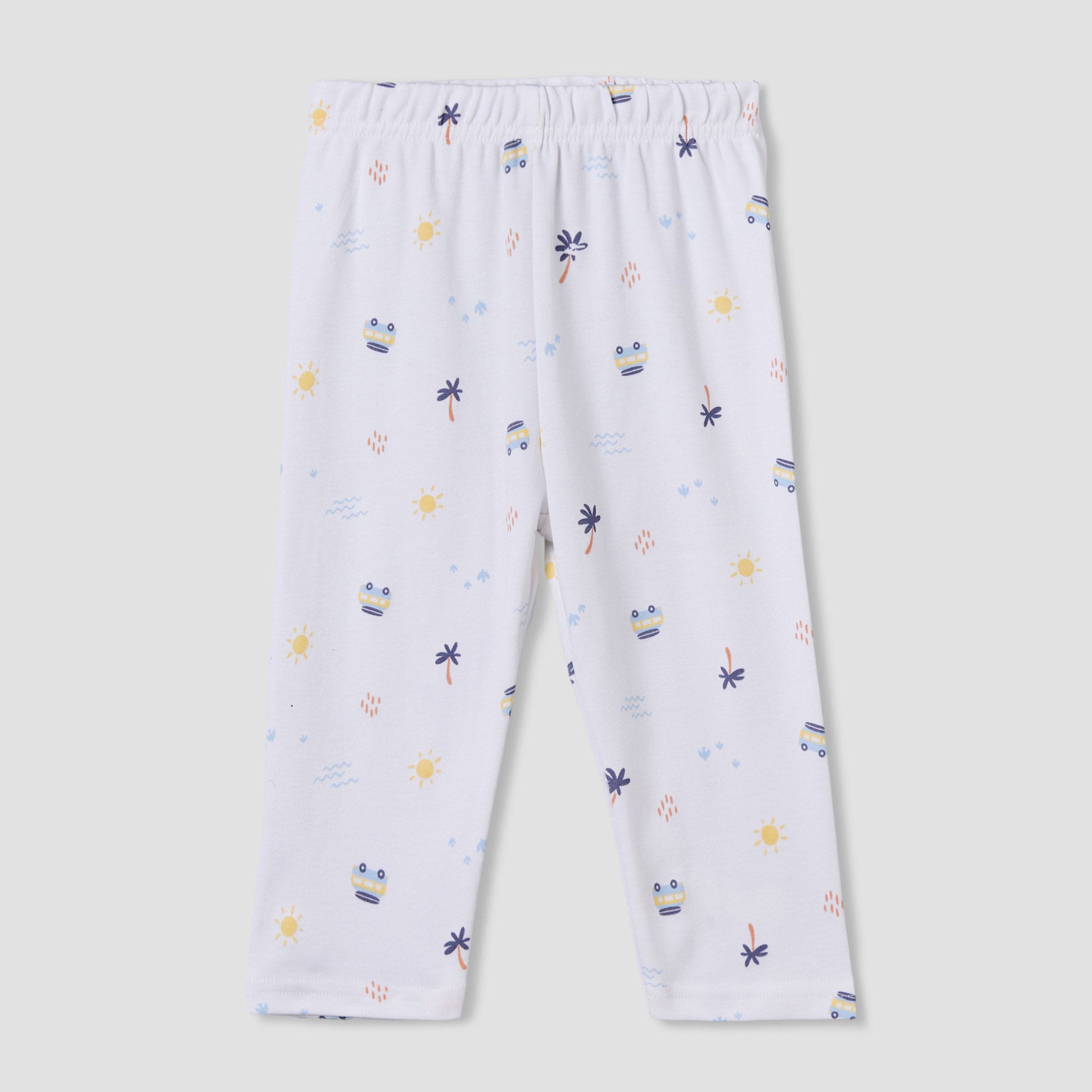 Set of 4 Juniors Cotton Round Neck Long Sleeves Pyjama Set with Assorted Print-baby-boys-clothing-nightwear-pyjamasets-image-4