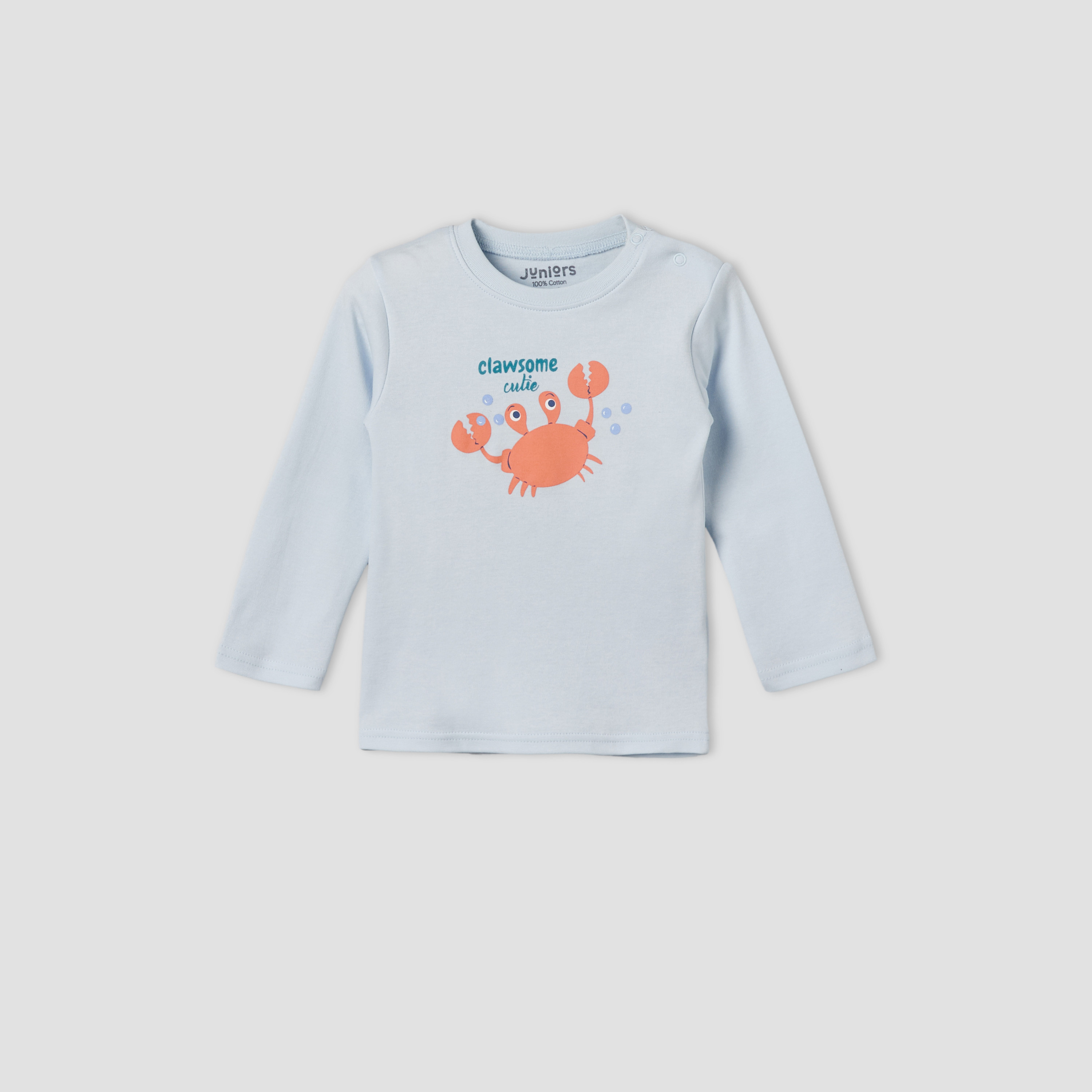 Set of 4 Juniors Cotton Round Neck Long Sleeves Pyjama Set with Assorted Print-baby-boys-clothing-nightwear-pyjamasets-image-9