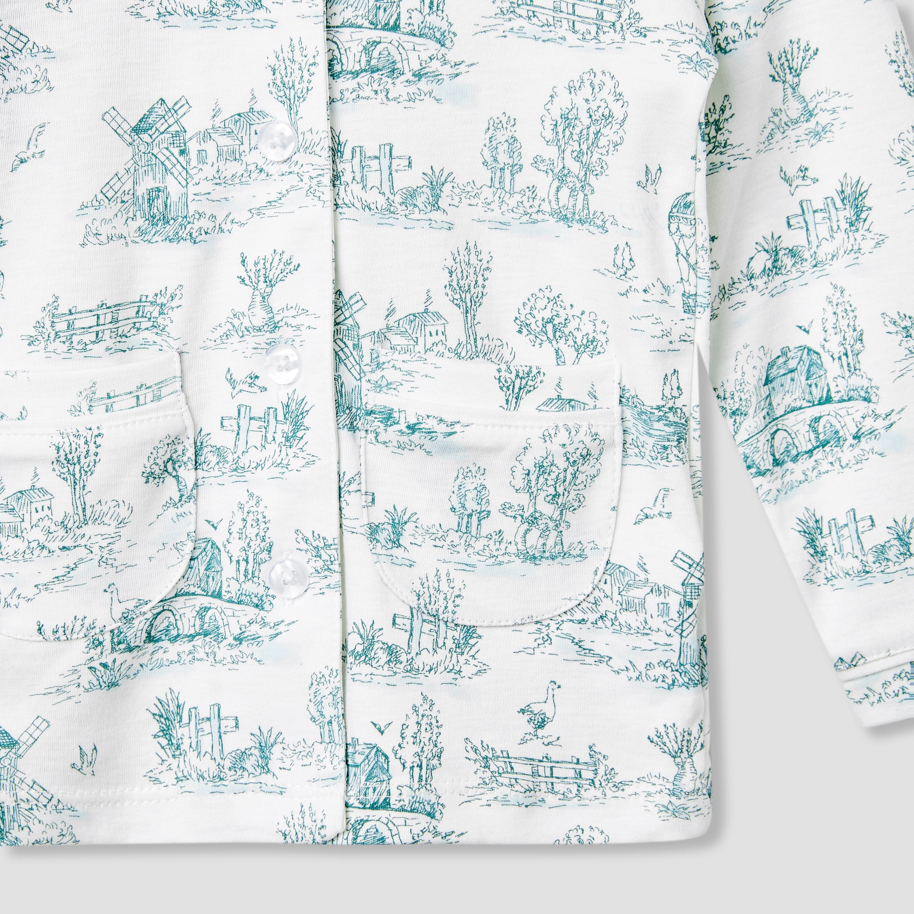 Giggles Printed Shirt and Pyjama Set-baby-girls-clothing-nightwear-pyjamasets-image-5