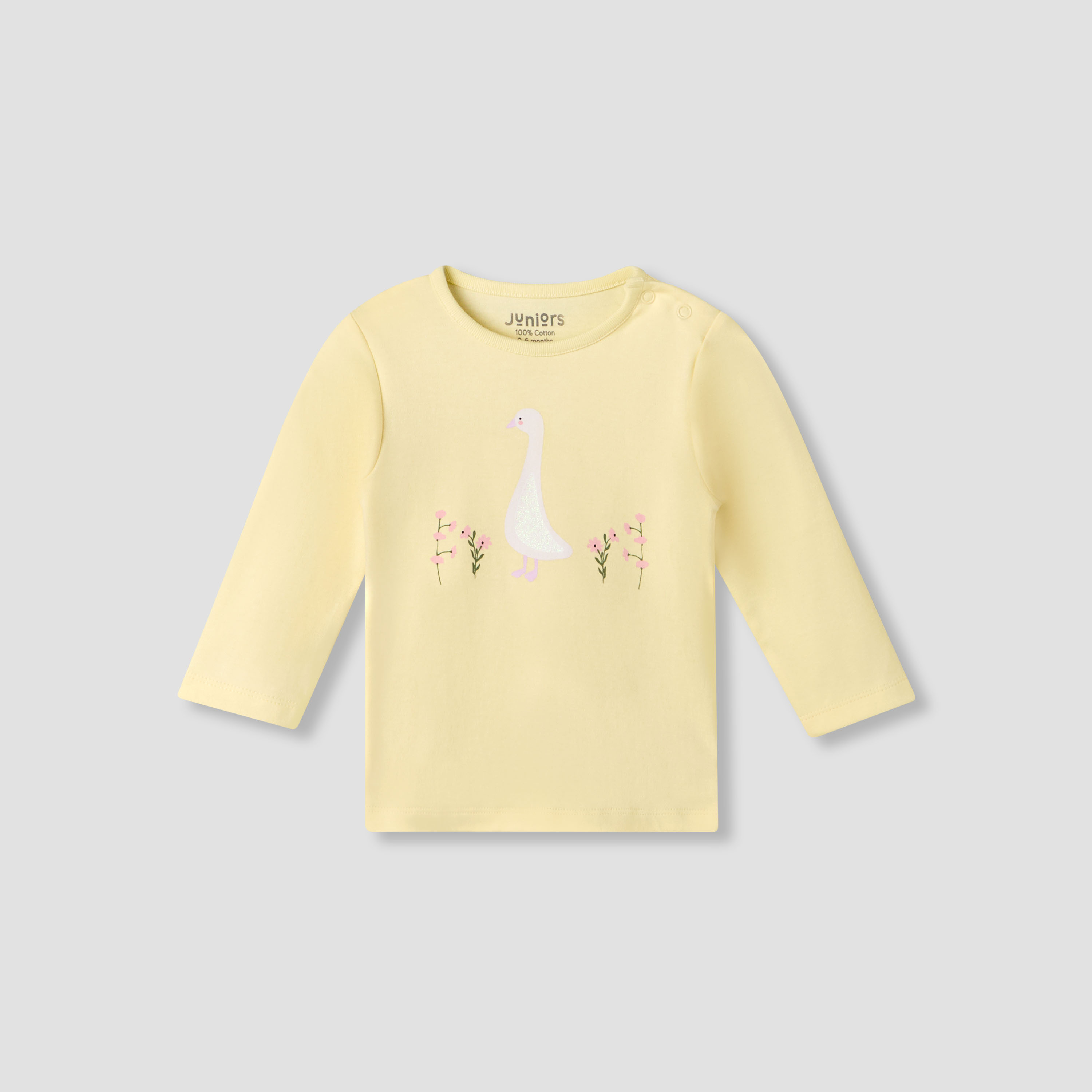 Pack of 4 Juniors Cotton Round Neck Long Sleeves with Print-baby-girls-clothing-nightwear-pyjamasets-image-3