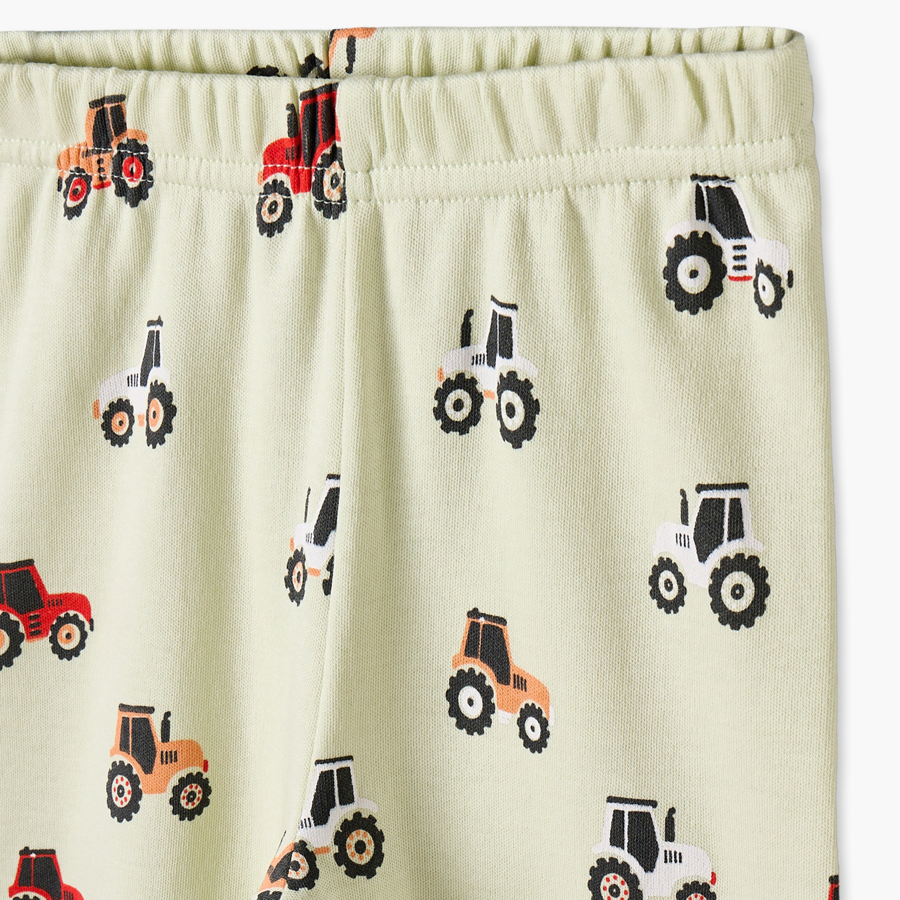 Juniors Cotton Crew Neck Long Sleeves Pyjama Set with Tractor Print-baby-boys-clothing-nightwear-pyjamasets-image-7