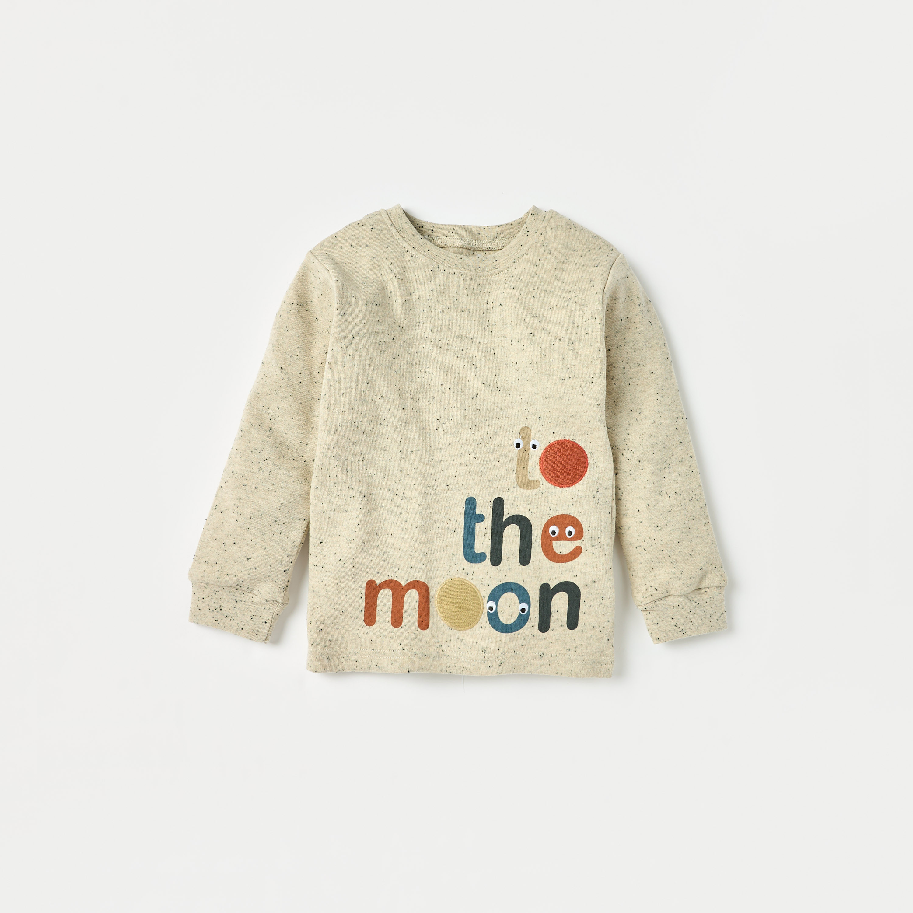Juniors Typographic Print T-shirt and Pyjama Set-baby-boys-clothing-nightwear-pyjamasets-image-2