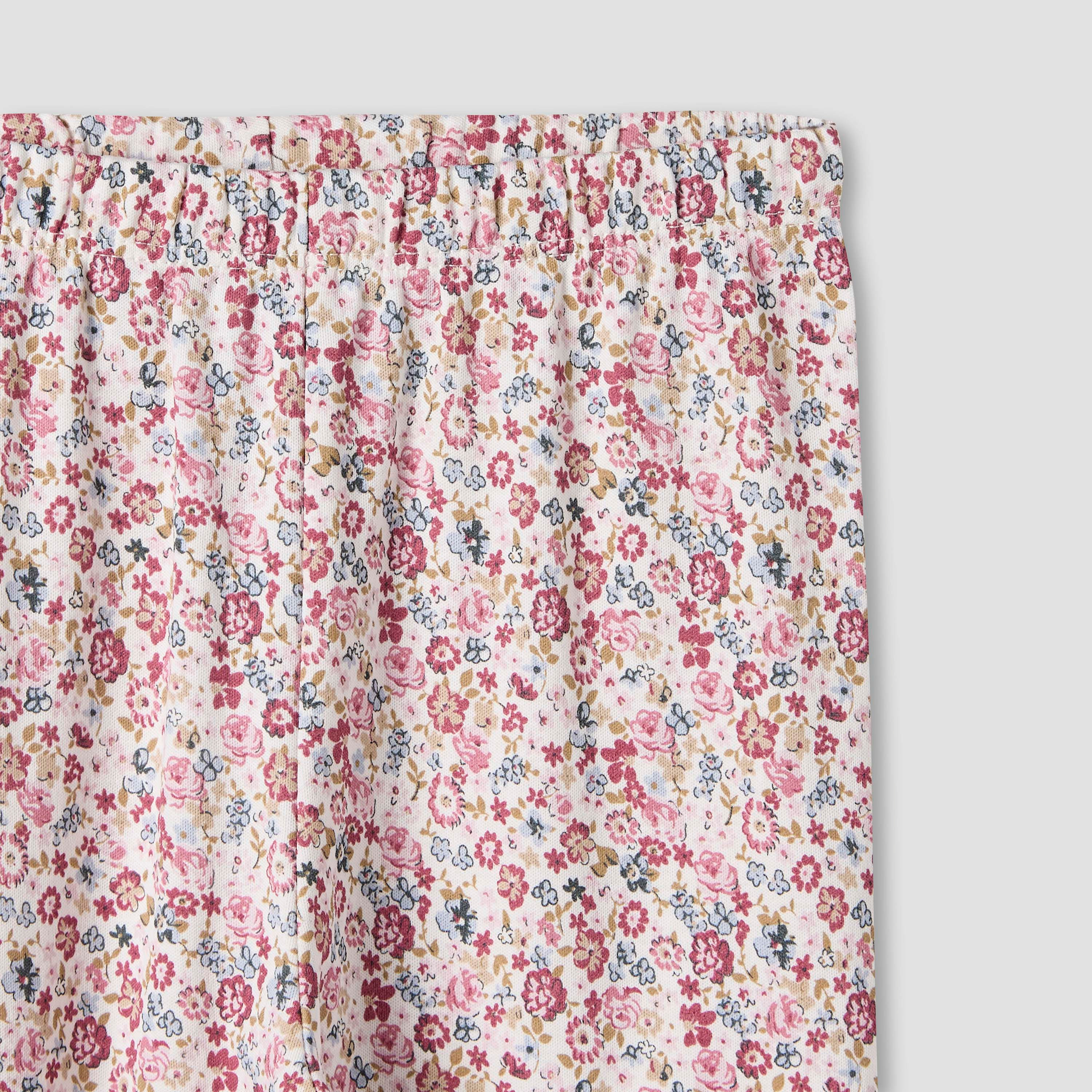 Giggles Floral Print Shirt and Pyjama Set-baby-girls-clothing-nightwear-pyjamasets-image-6