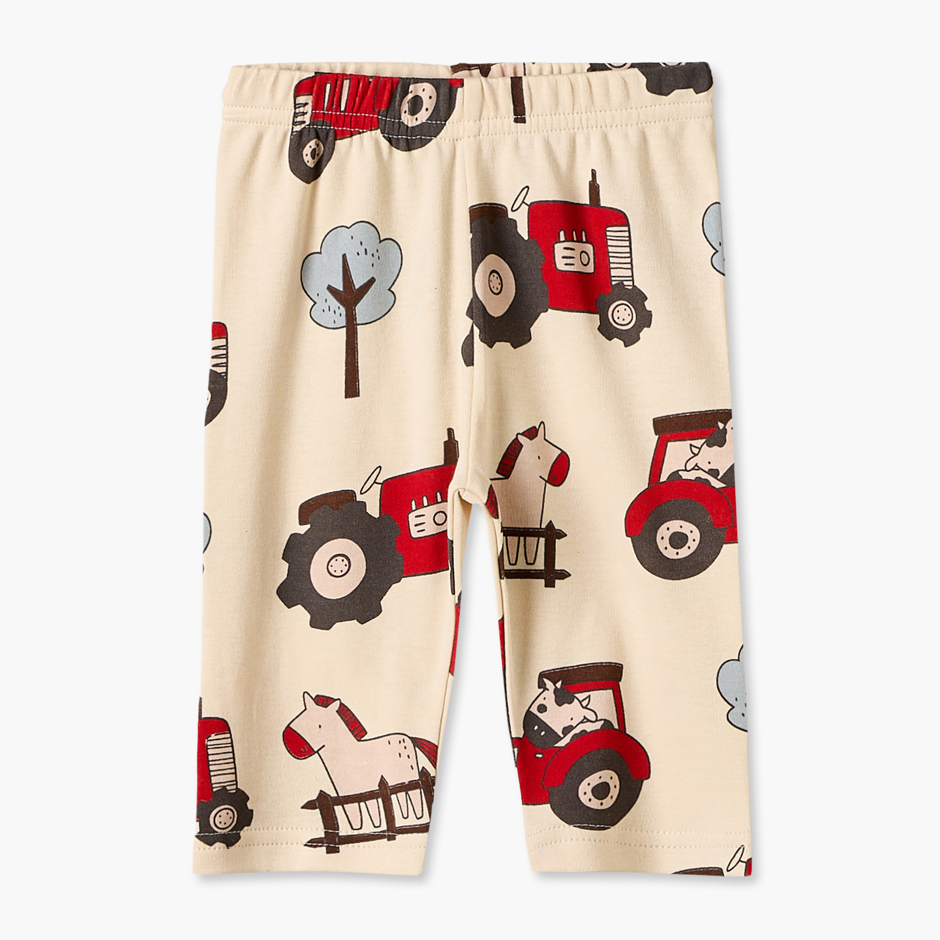 طقم بيجاما قطن بياقة ضيقة وأكمام طويلة بطبعات من جونيورز-baby-boys-clothing-nightwear-pyjamasets-image-3