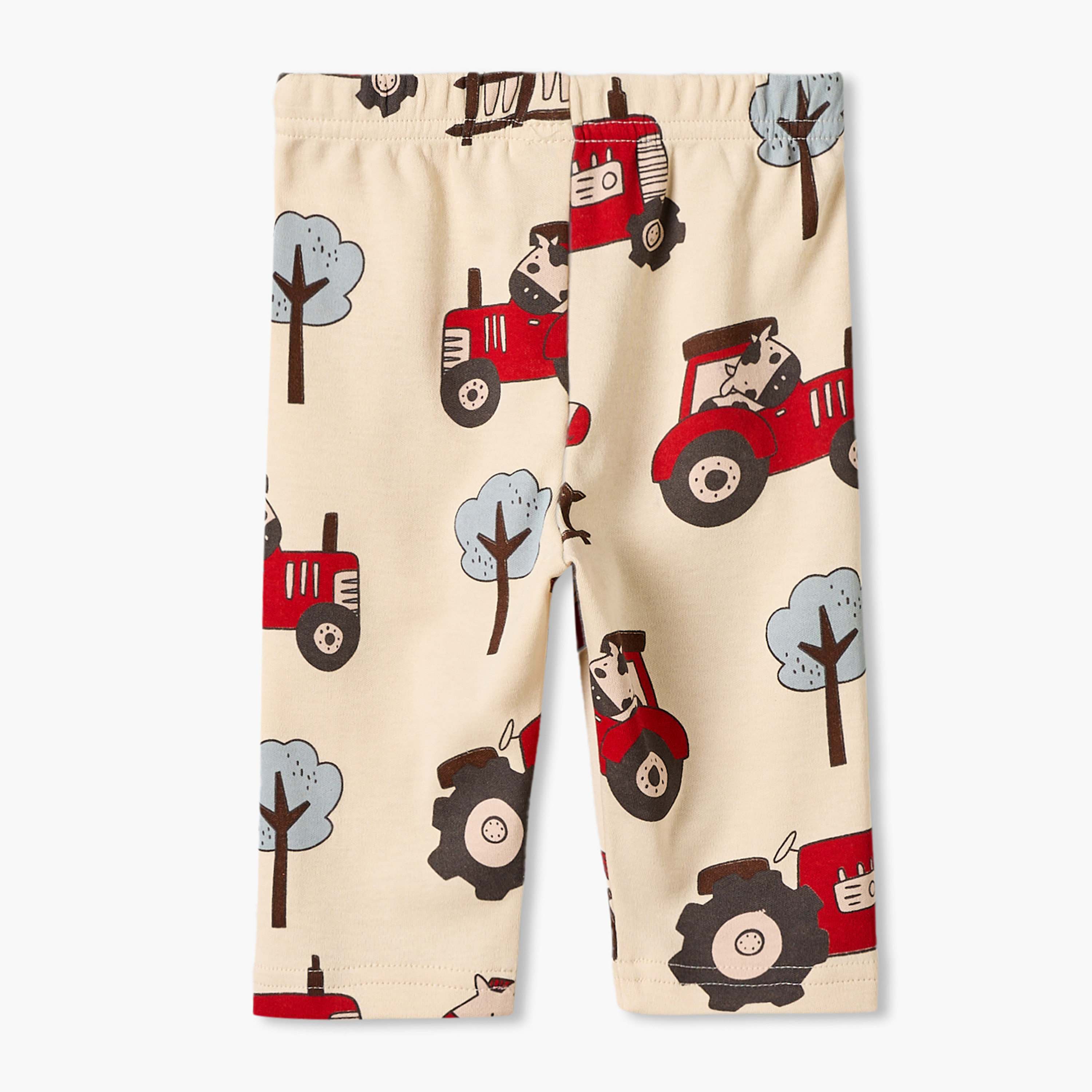 طقم بيجاما قطن بياقة ضيقة وأكمام طويلة بطبعات من جونيورز-baby-boys-clothing-nightwear-pyjamasets-image-5