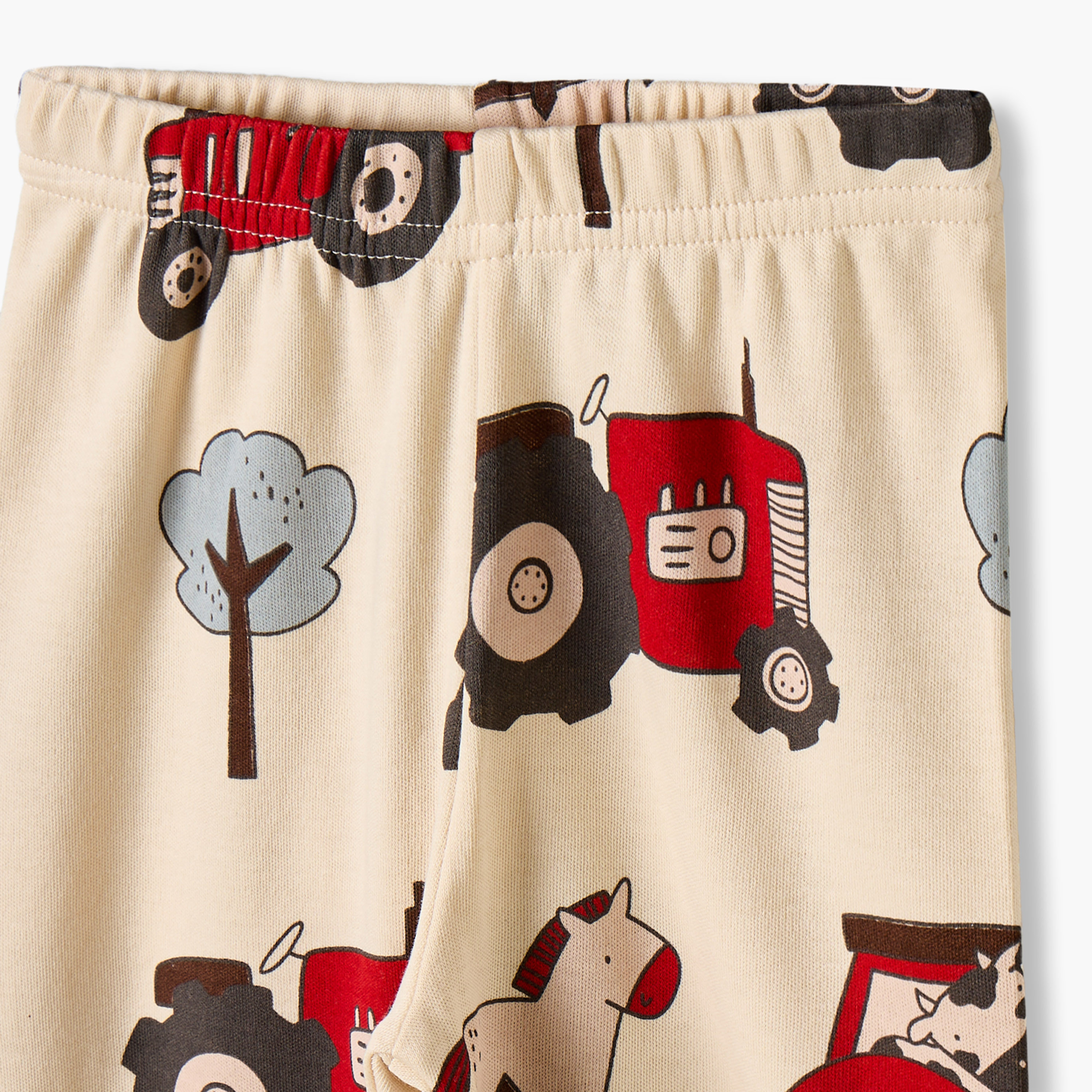 طقم بيجاما قطن بياقة ضيقة وأكمام طويلة بطبعات من جونيورز-baby-boys-clothing-nightwear-pyjamasets-image-7