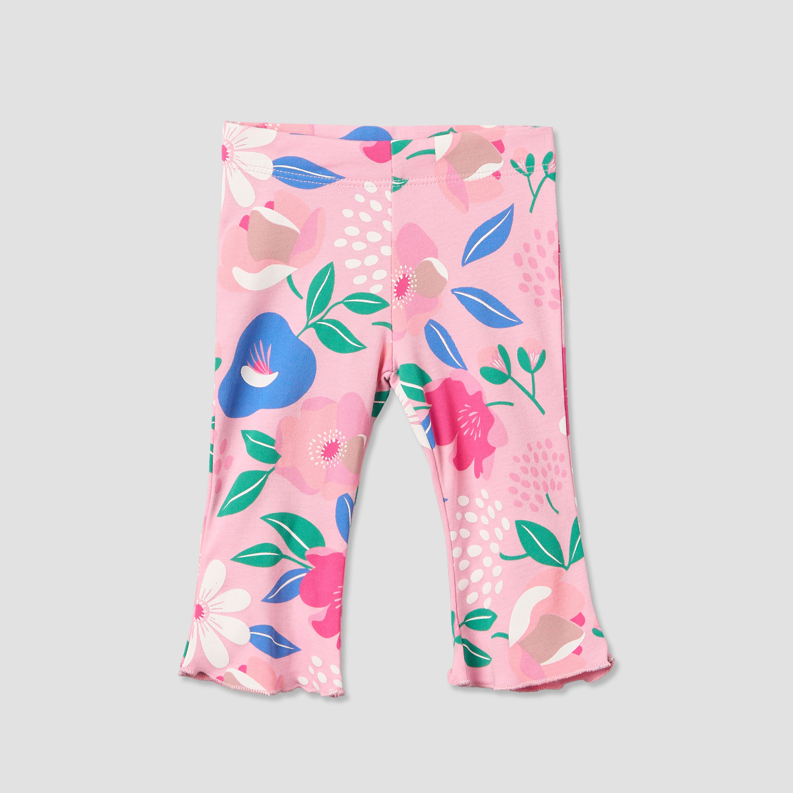 طقم بيجاما قطن بياقة مستديرة وأكمام طويلة وطبعات من جونيورز-baby-girls-clothing-nightwear-pyjamasets-image-5