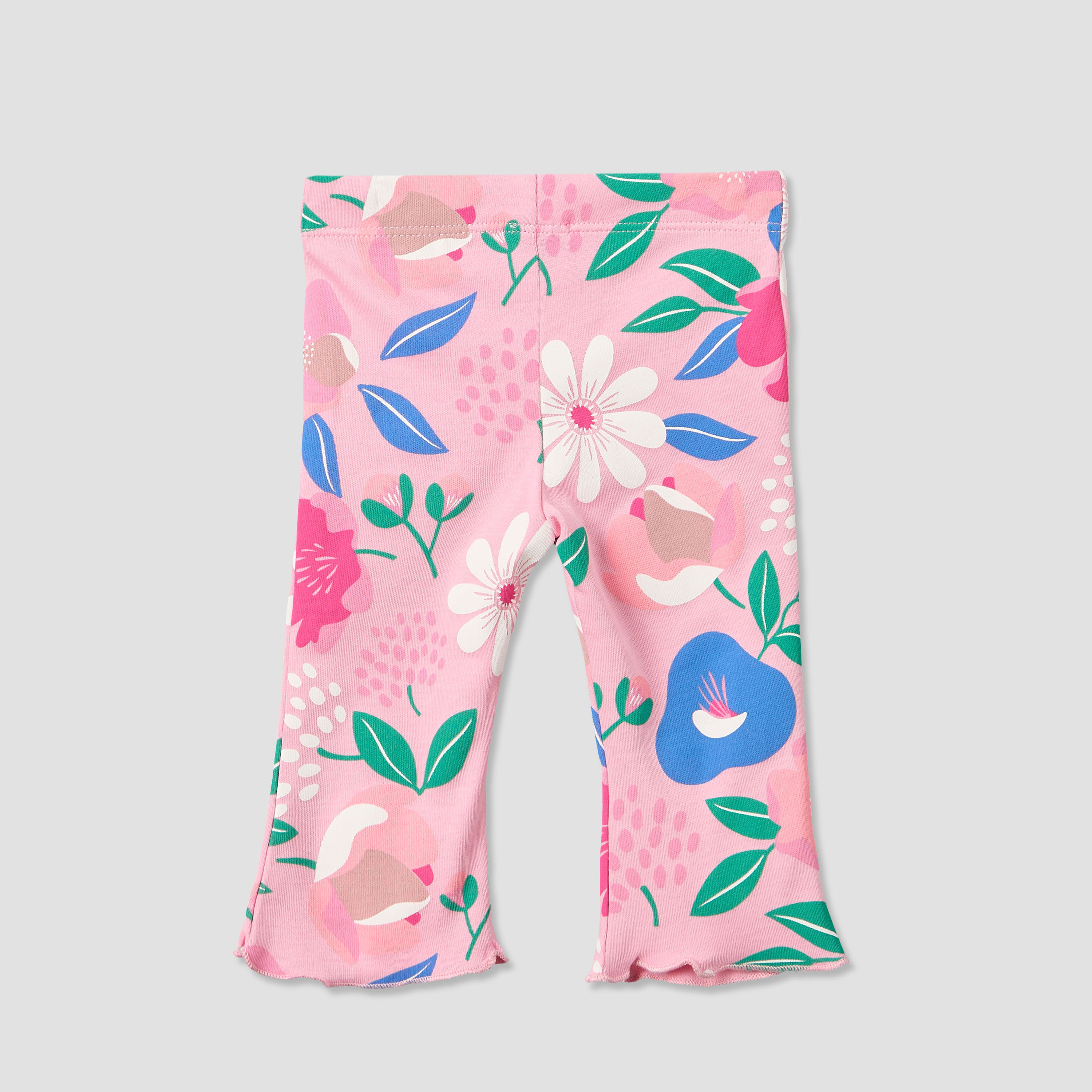 طقم بيجاما قطن بياقة مستديرة وأكمام طويلة وطبعات من جونيورز-baby-girls-clothing-nightwear-pyjamasets-image-6