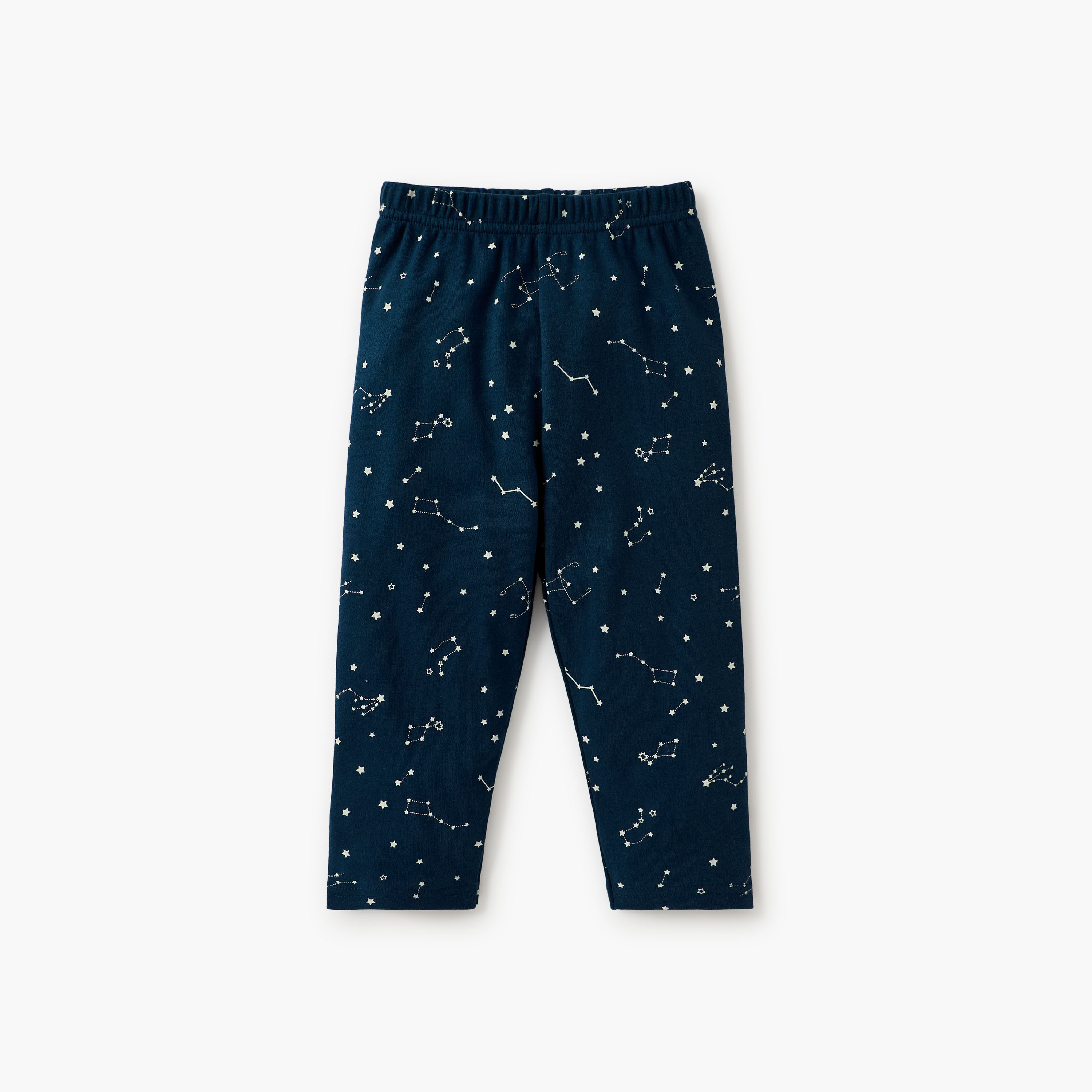 Juniors Star Print Shirt and Pyjama Set-baby-boys-clothing-nightwear-pyjamasets-image-4