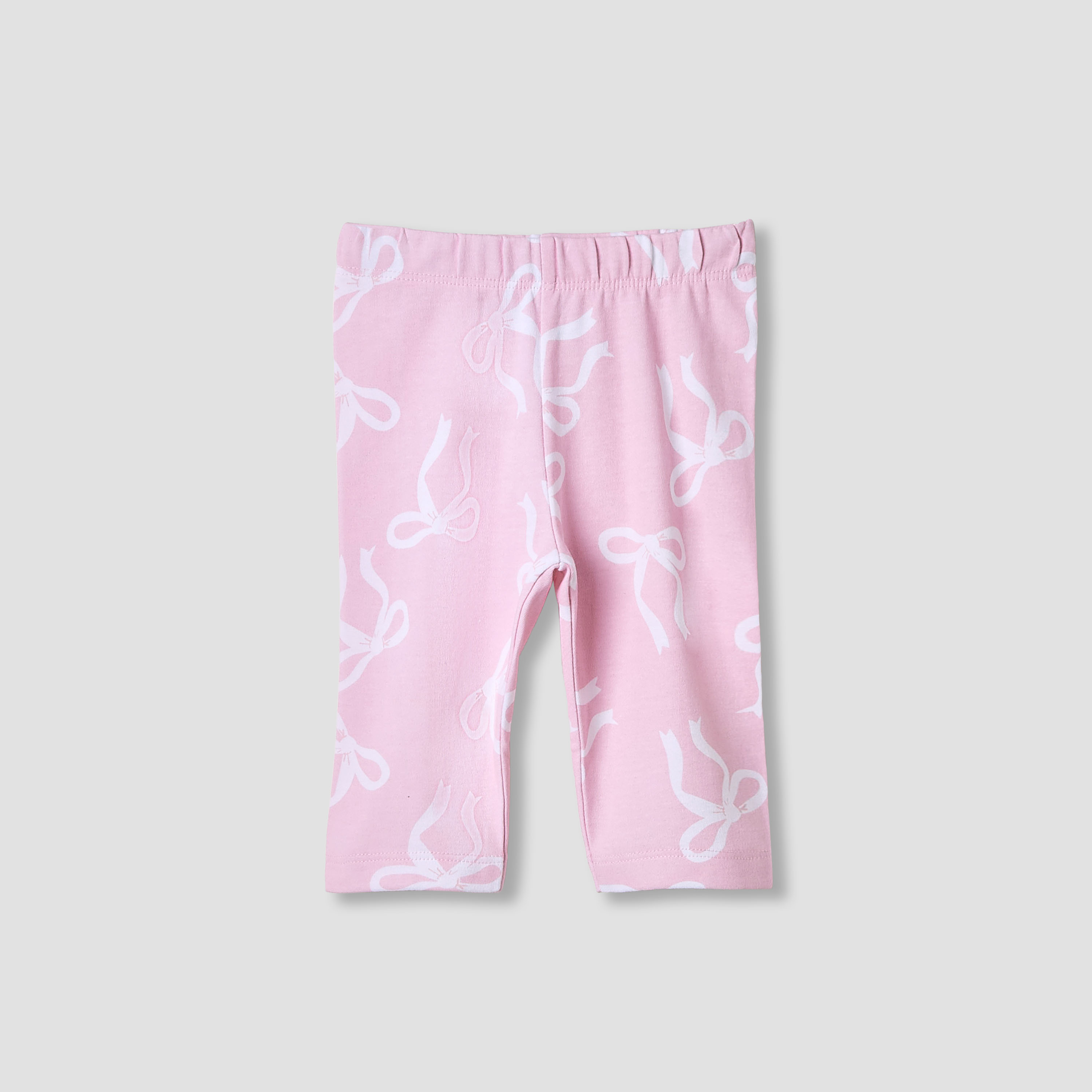 Juniors Pyjama Set with Bow Print - Cotton - Long Sleeves - Collared-baby-girls-clothing-nightwear-pyjamasets-image-3