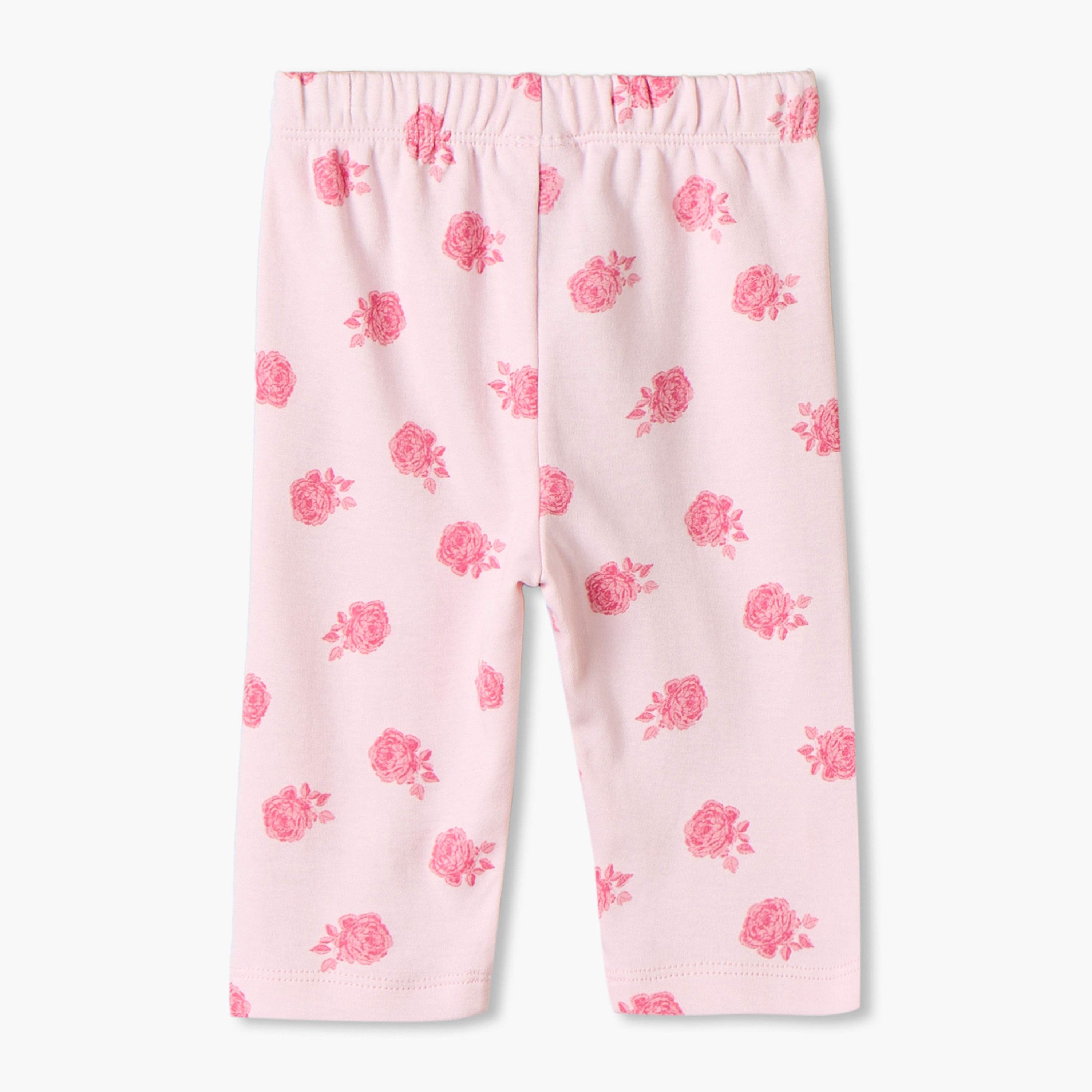 طقم بيجاما قطن بياقة ضيقة وأكمام طويلة بطبعات من جونيورز-baby-girls-clothing-winterwear-pyjamasets-image-5