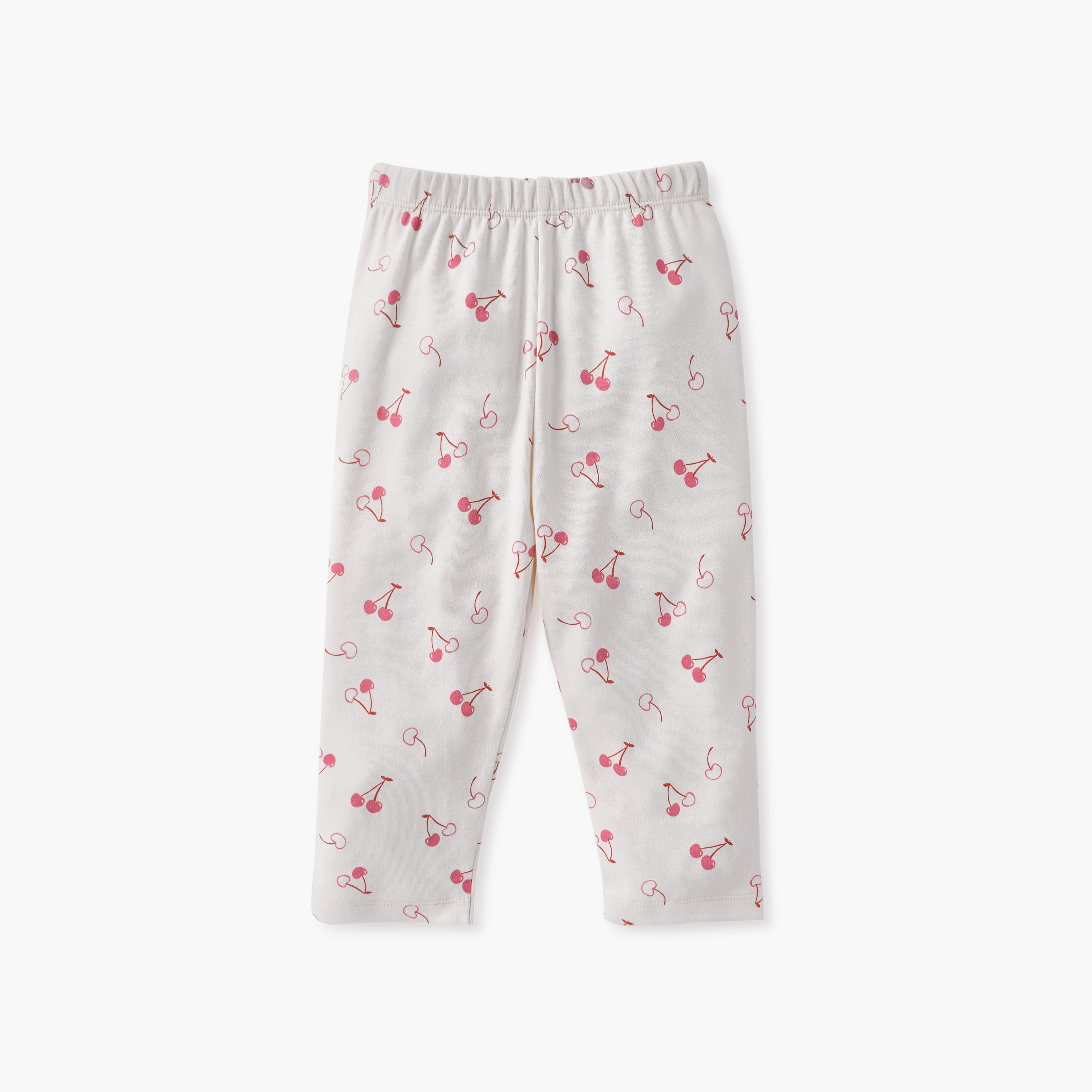 Juniors Cherry Print Shirt and Pyjama Set-baby-girls-clothing-nightwear-pyjamasets-image-3