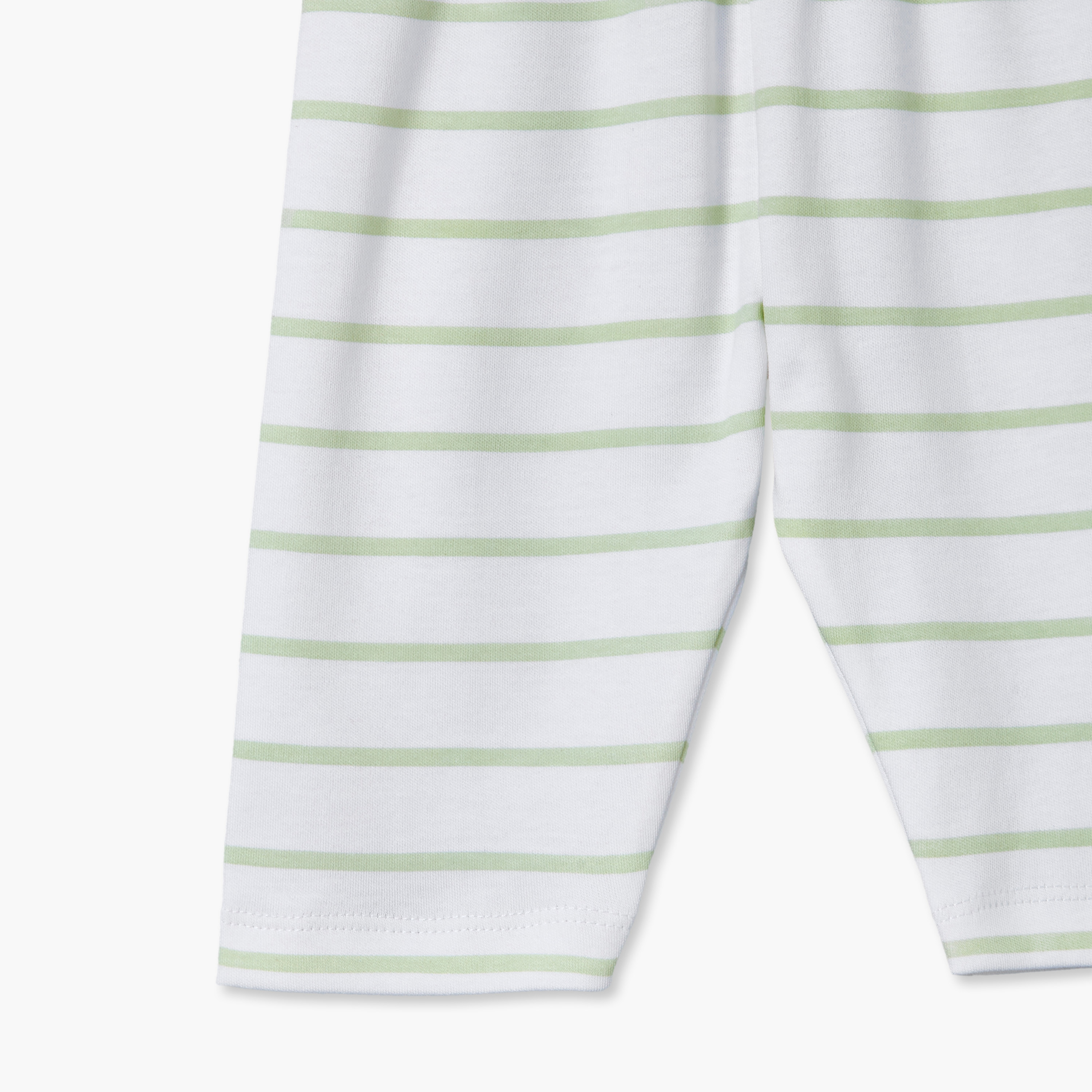 Juniors Cotton Crew Neck Long Sleeves Pyjama Set with Stripes-baby-girls-clothing-winterwear-pyjamasets-image-9