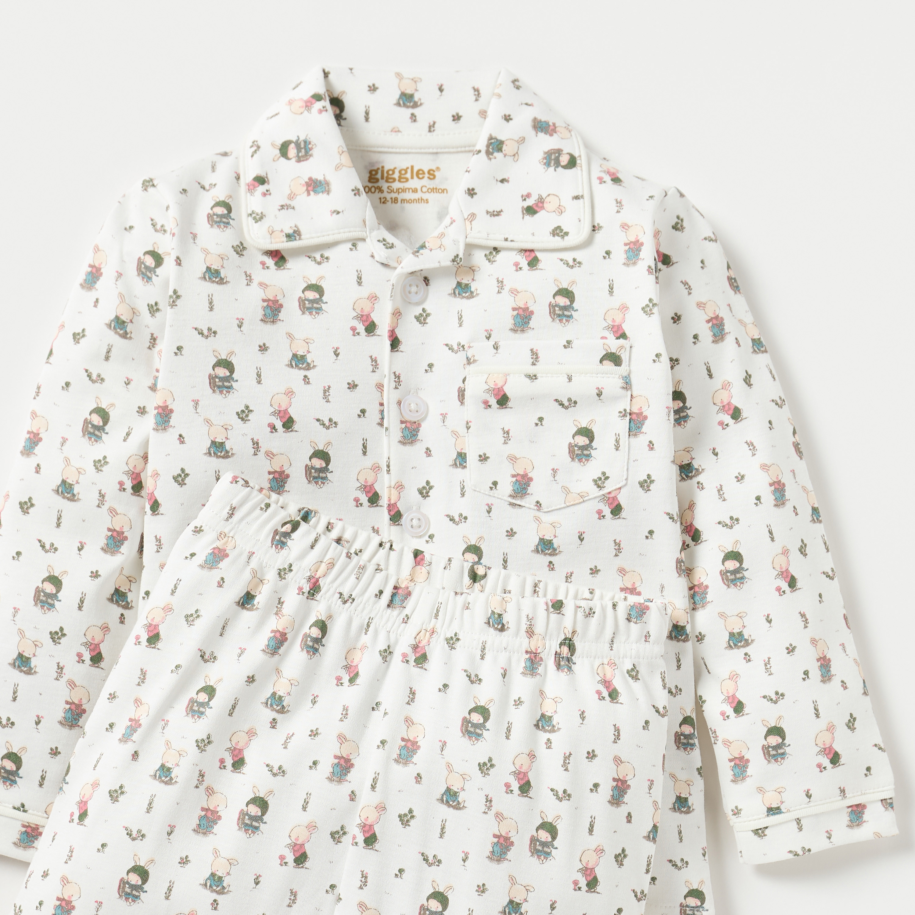 Giggles All-Over Print Long Sleeves Shirt and Elasticated Pyjama Set-promo_babyshop_Buy2for79_KSA130126-image-4