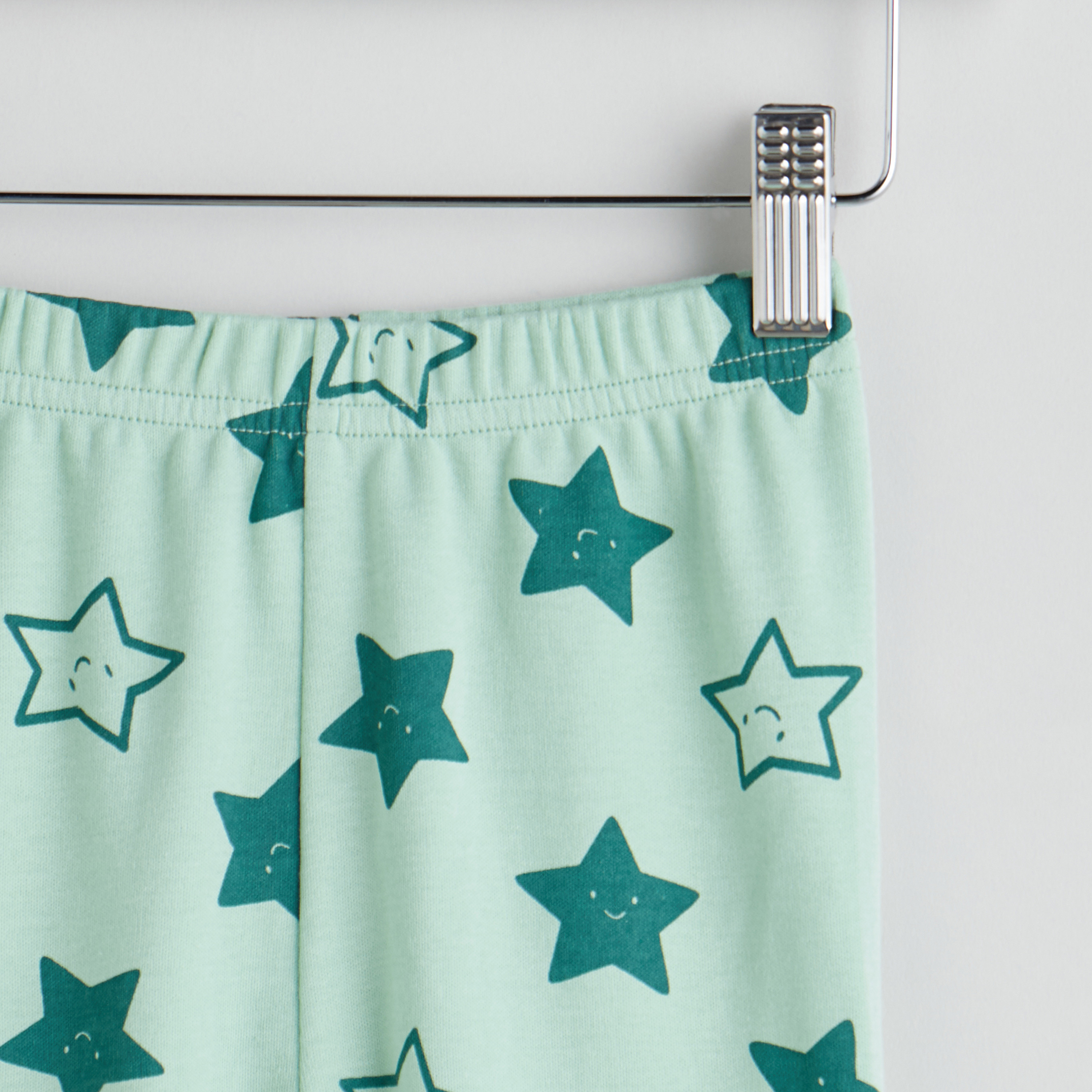 Juniors All-Over Star Print Cotton Shirt and Pyjama Set-baby-boys-clothing-nightwear-pyjamasets-image-5
