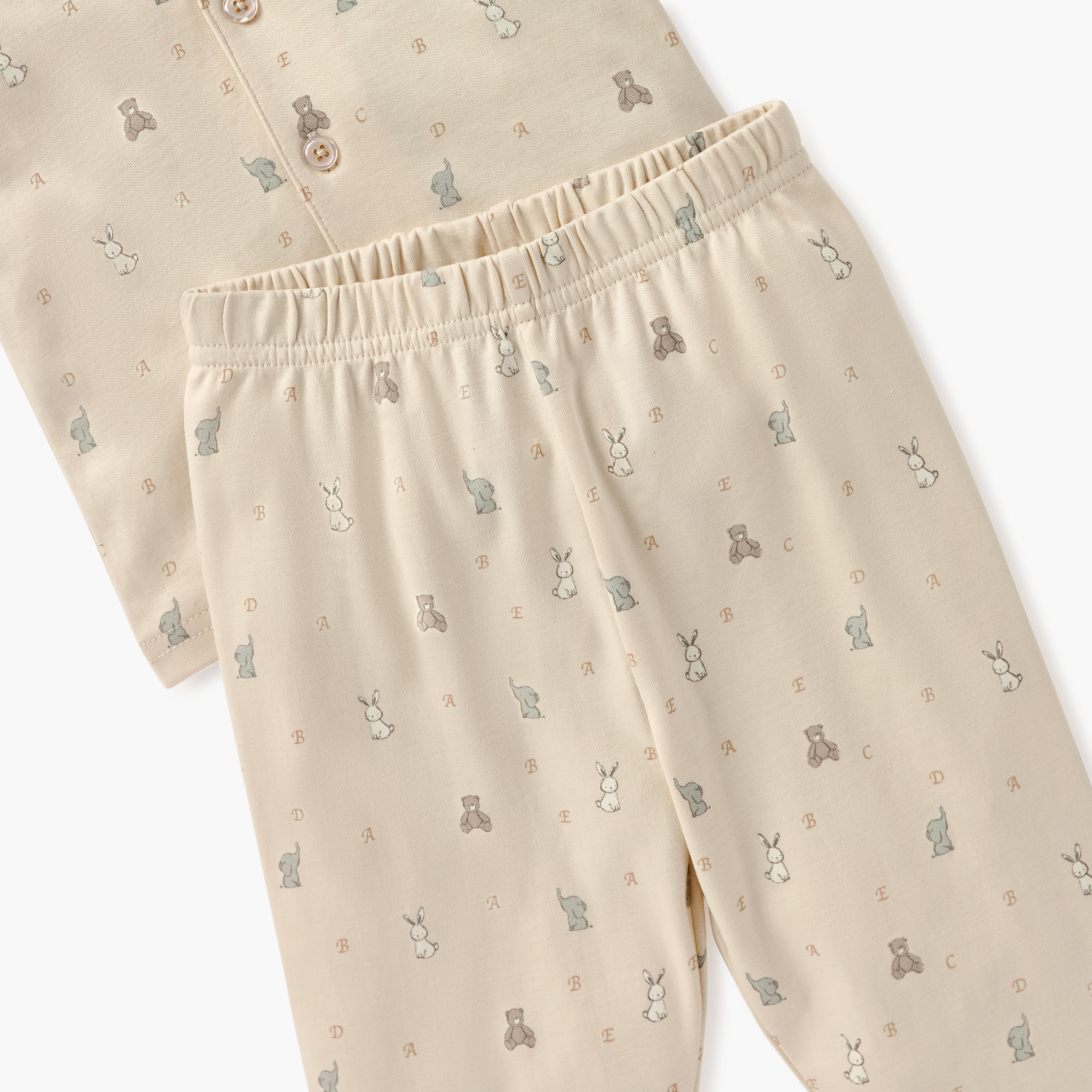 Giggles Animal Print Shirt and Pyjama Set-baby-boys-clothing-nightwear-pyjamasets-image-6