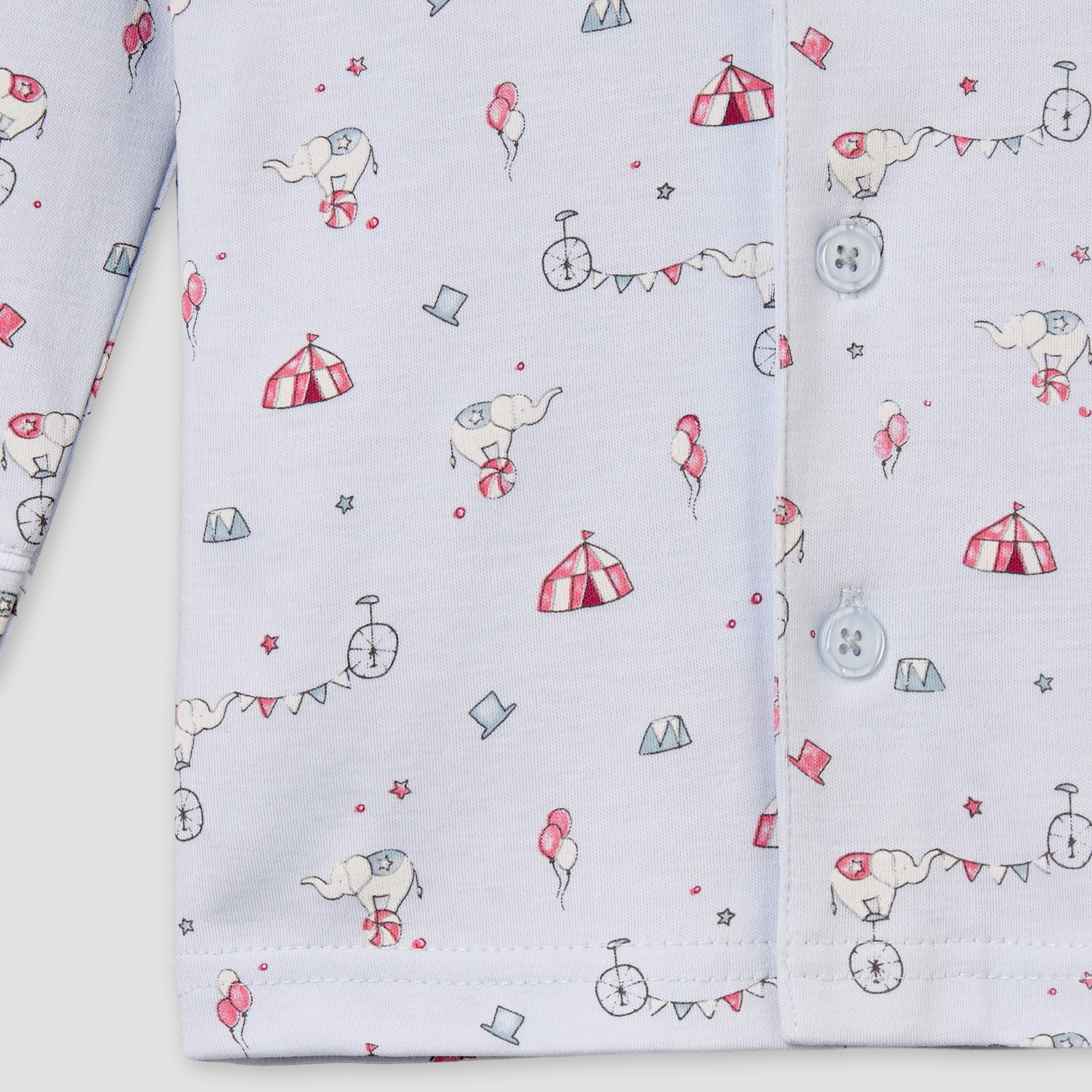 Giggles Cotton Collared Long Sleeves Pyjama Set with Circus Print-baby-boys-clothing-nightwear-pyjamasets-image-6