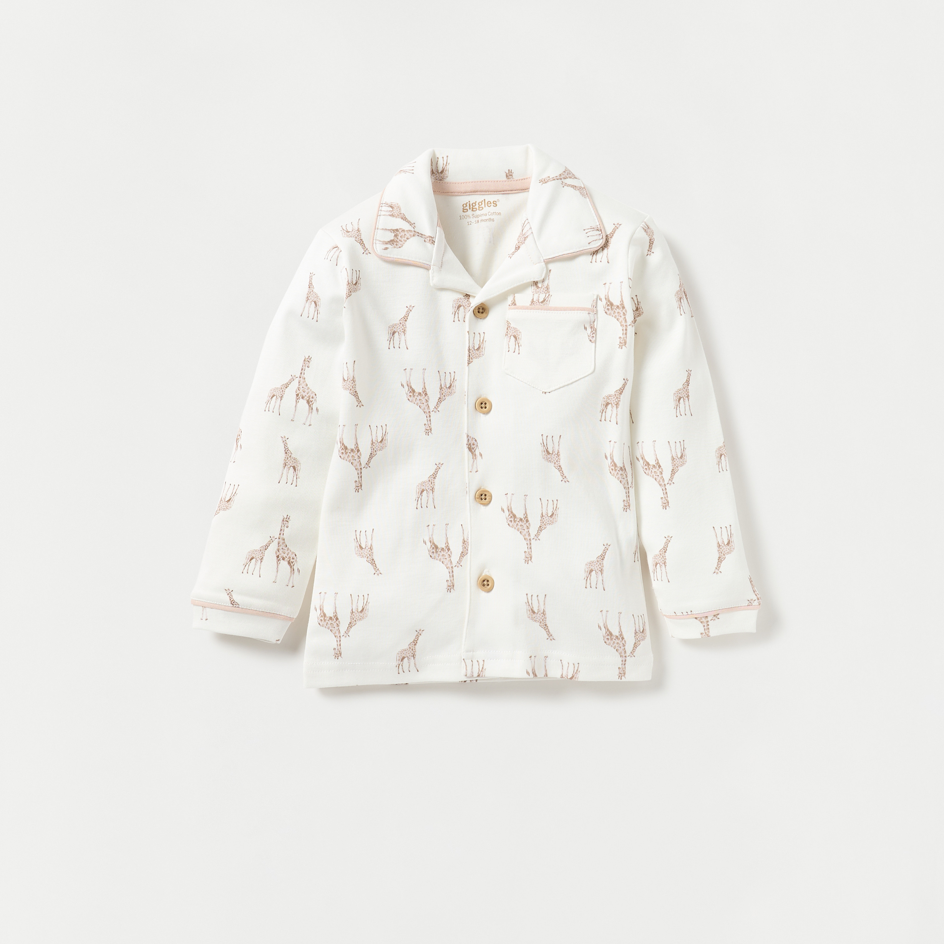 Giggles All-Over Giraffe Print Long Sleeves Shirt and Elasticated Pyjama Set-promo_babyshop_Buy2for79_OMN130126-image-2