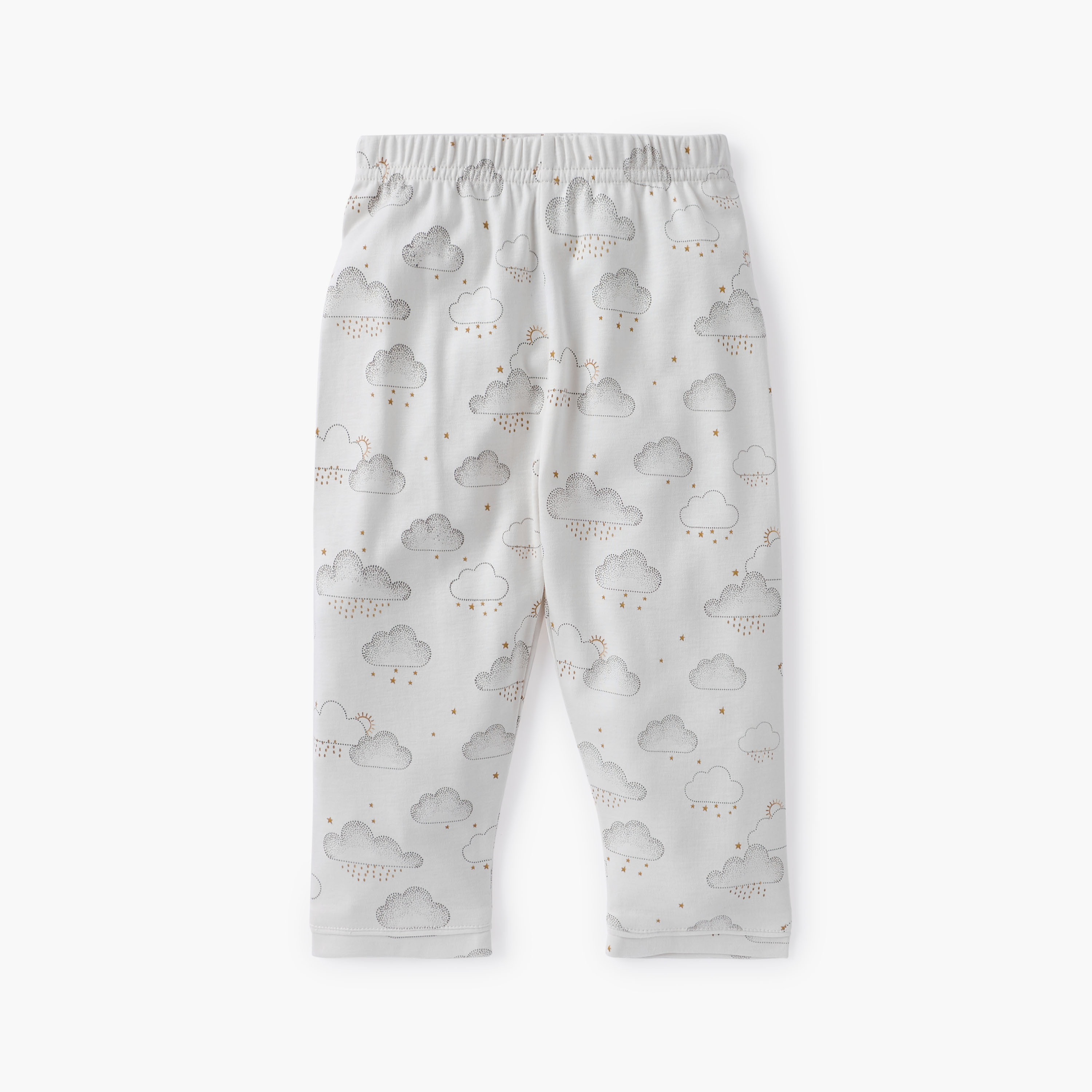 Giggles Cloud Print T-shirt and Pyjama Set-baby-boys-clothing-nightwear-pyjamasets-image-4
