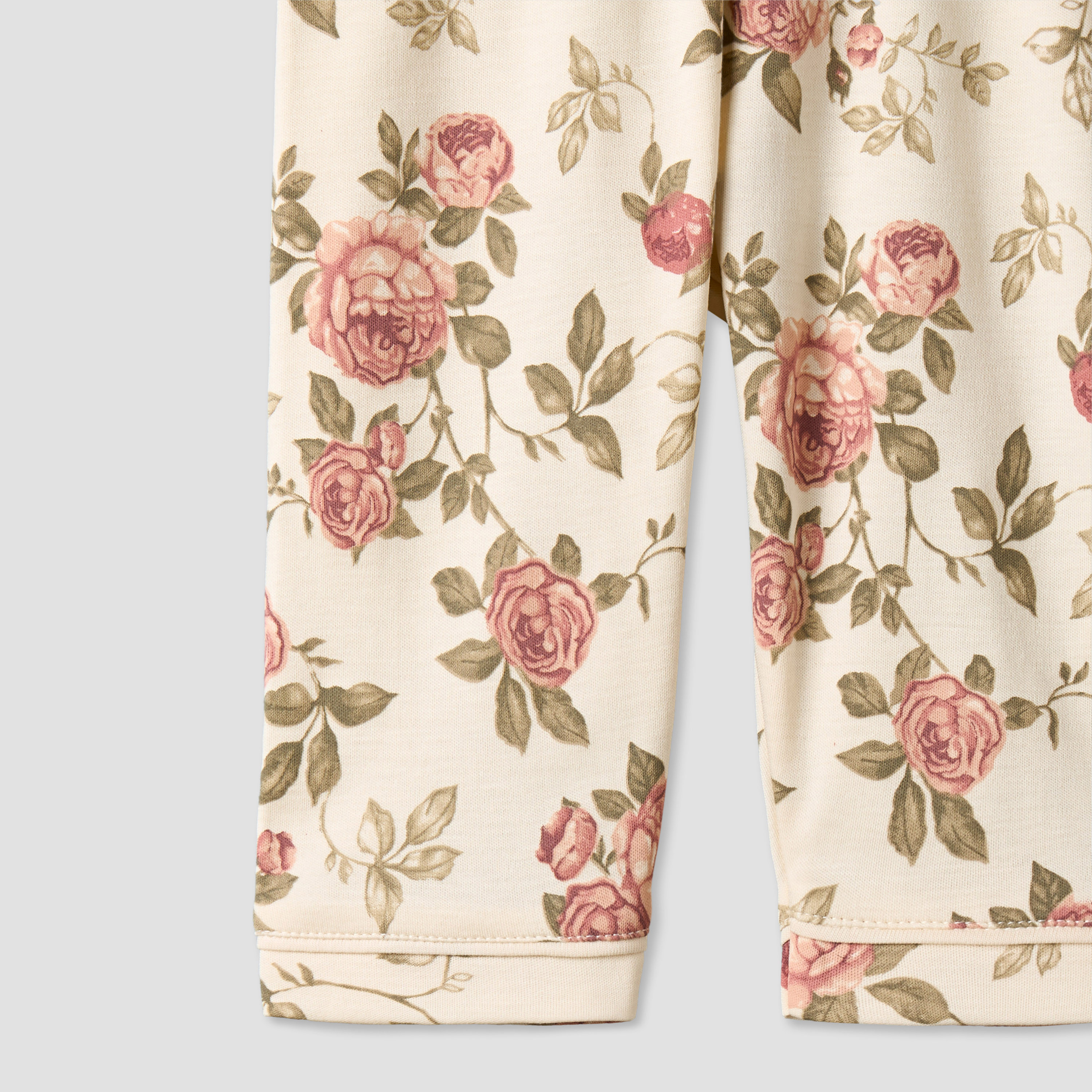 Giggles Cotton Collared Long Sleeves Pyjama Set with Floral Print-baby-girls-clothing-nightwear-pyjamasets-image-10
