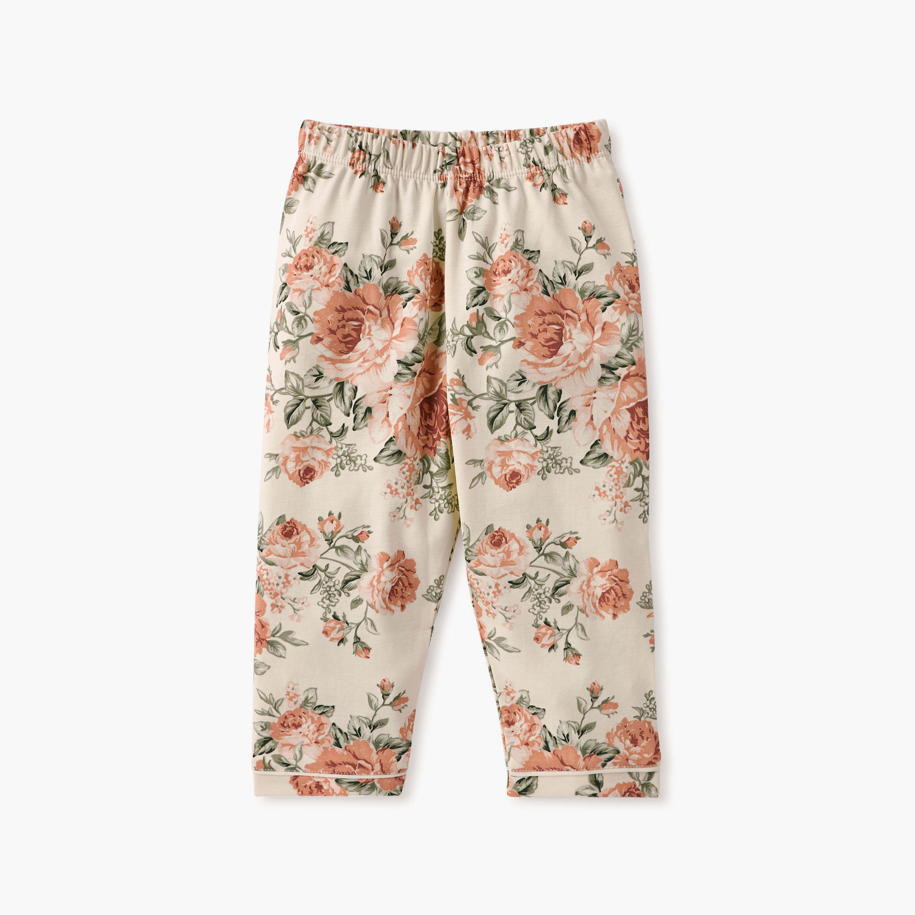 طقم بنطلون بيجاما وقميص بطبعات زهرية من جيجلز-baby-girls-clothing-nightwear-pyjamasets-image-3