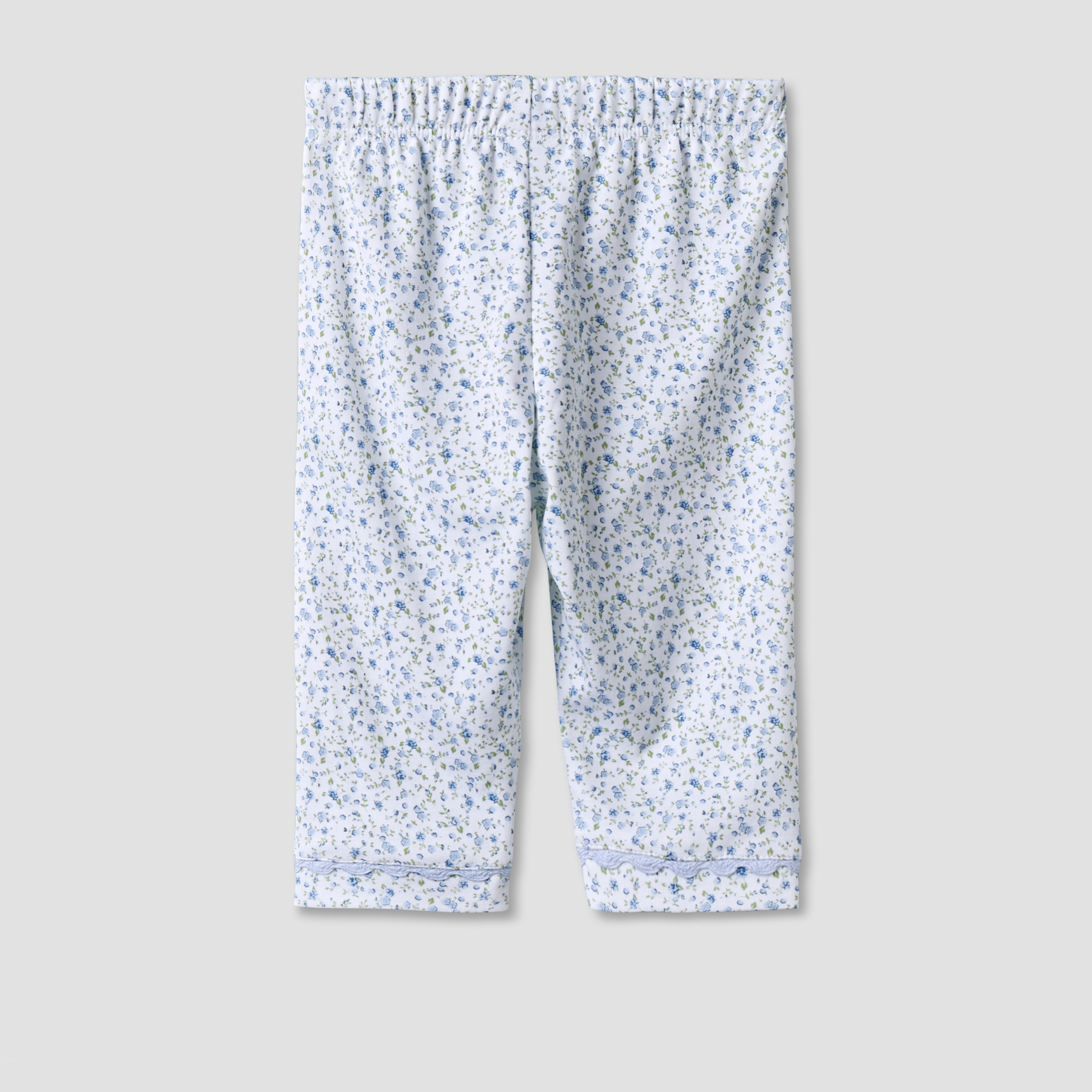 Giggles Cotton Collared Long Sleeves Pyjama Set with Floral Print-baby-girls-clothing-nightwear-pyjamasets-image-5
