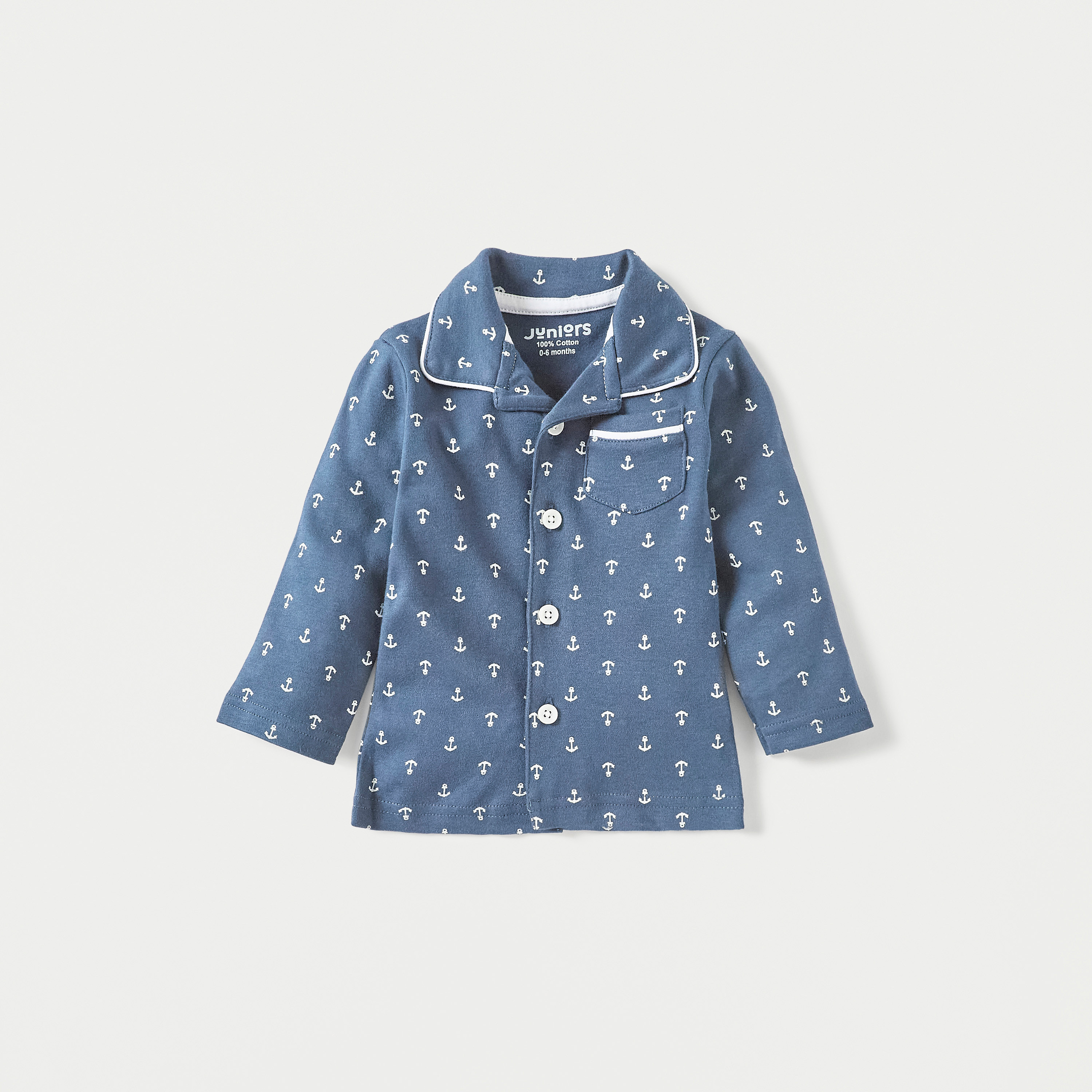 طقم بنطلون بيجاما مطاطي وقميص بأكمام طويلة بطبعات من جونيورز-promo_babyshop_Buy3for99_OMN130126-image-2