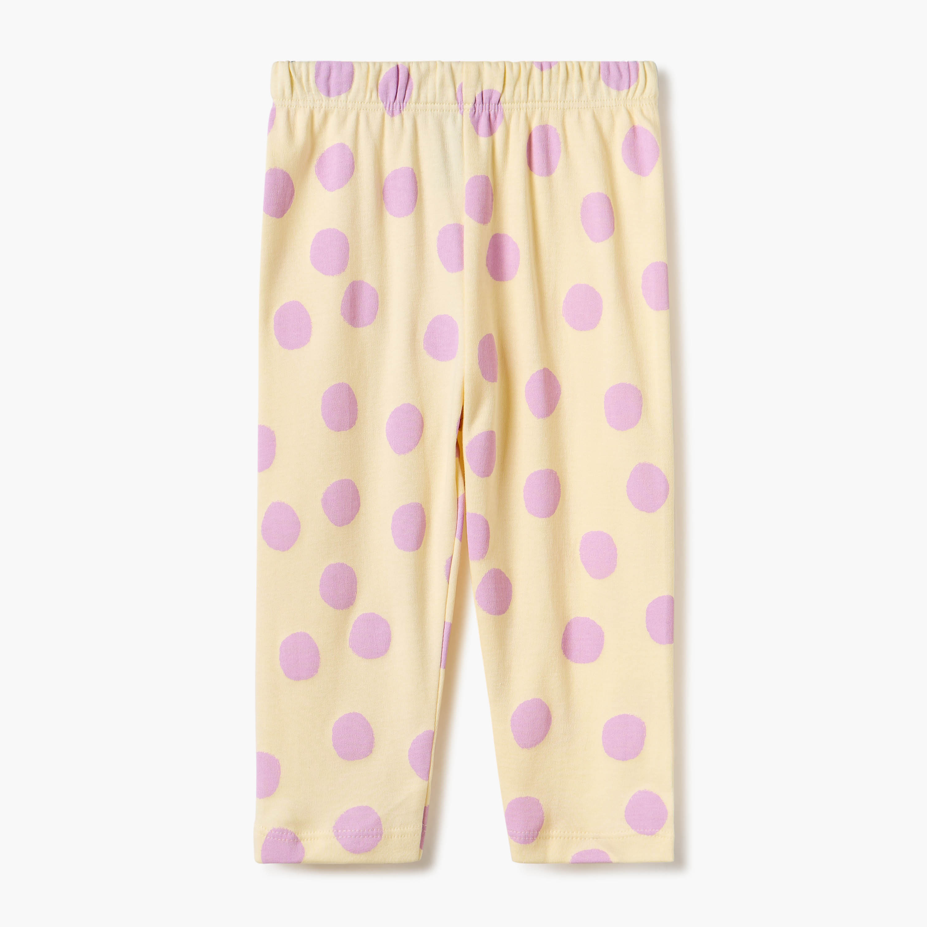 Juniors Floral Print Long Sleeve T-shirt and Pyjamas - Set of 4-baby-girls-clothing-nightwear-pyjamasets-image-7