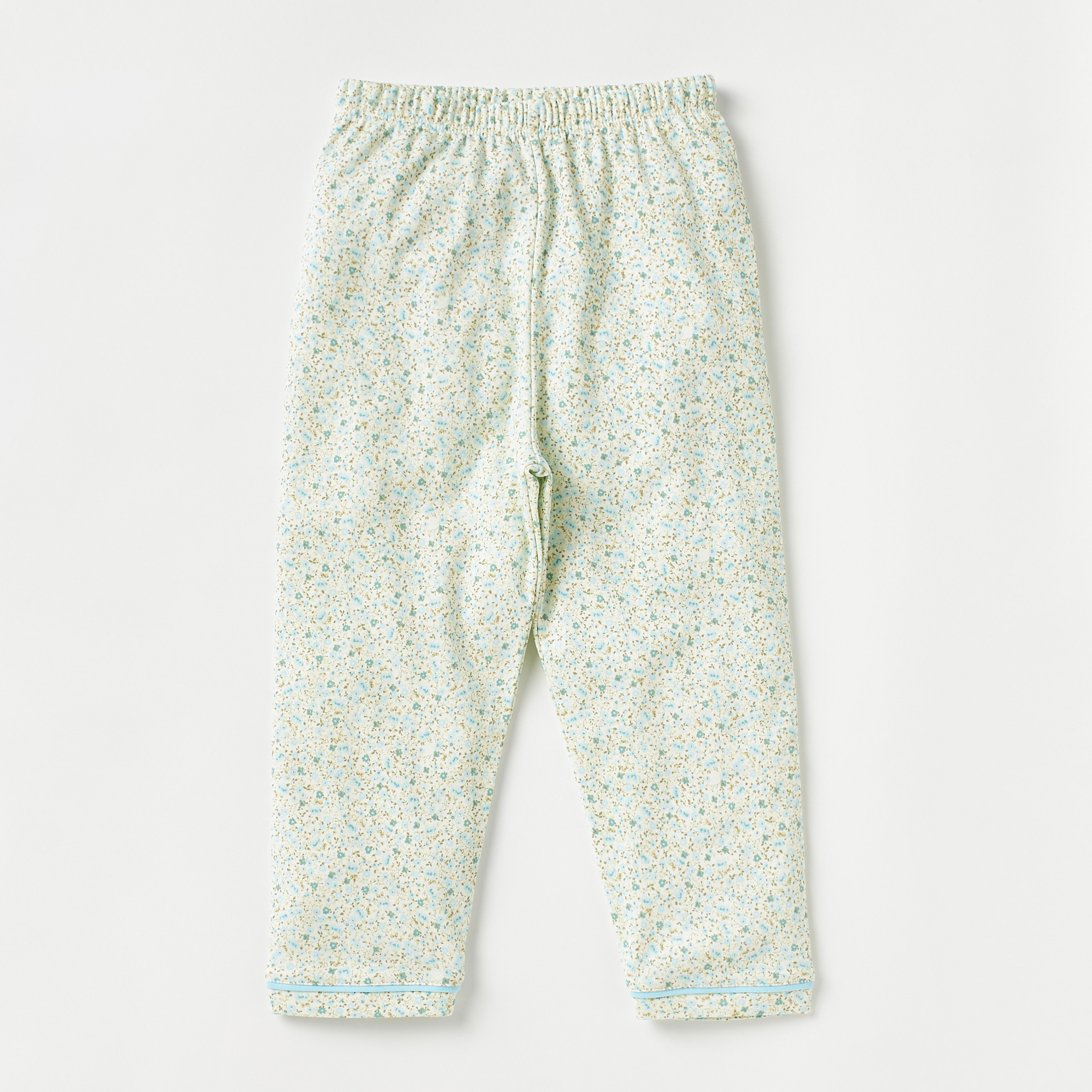 Giggles All-Over Floral Print Shirt and Pyjama Set-baby-girls-clothing-nightwear-pyjamasets-image-3