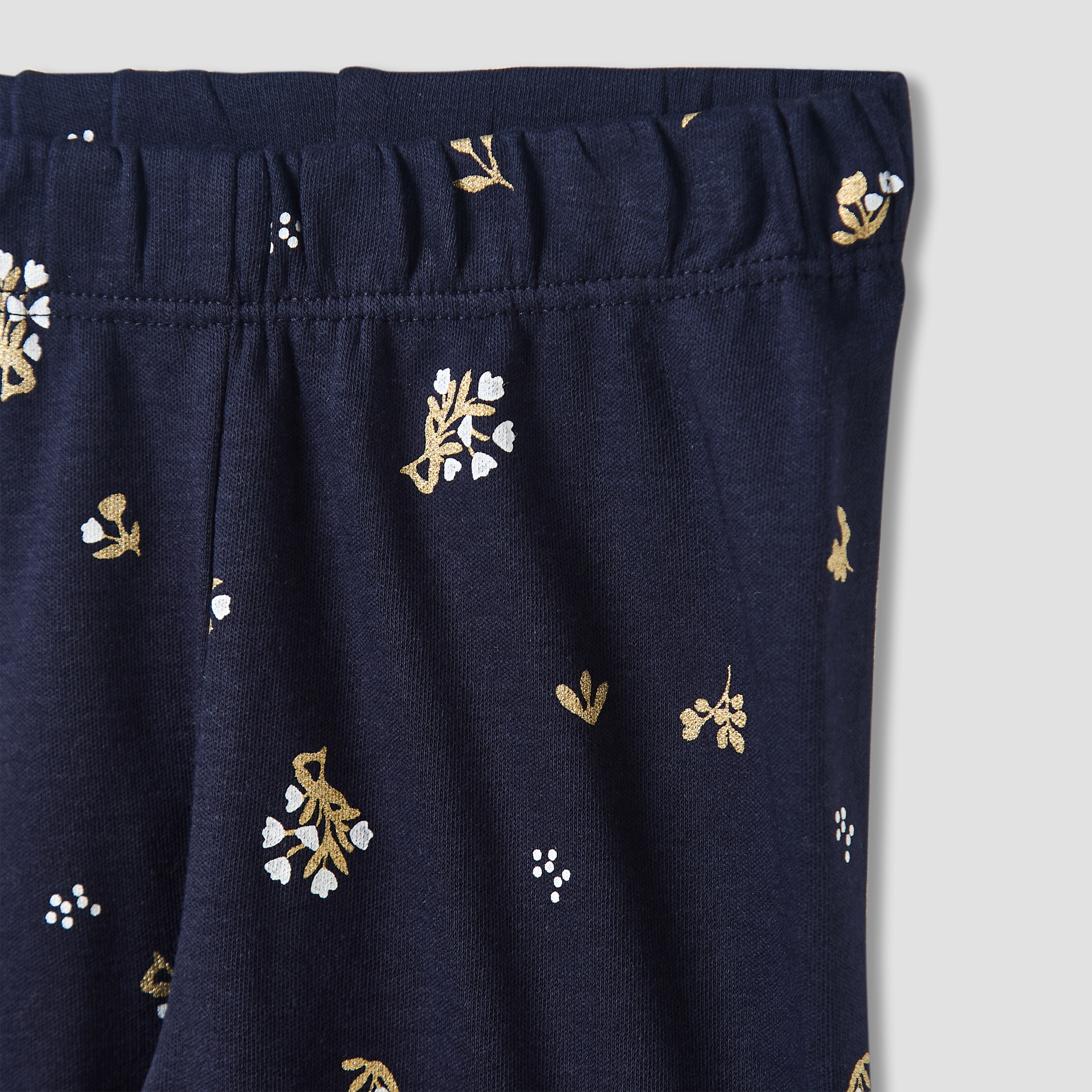 Juniors Pyjama Set with Floral Print - Cotton - Long Sleeves - Collar-baby-girls-clothing-nightwear-pyjamasets-image-5