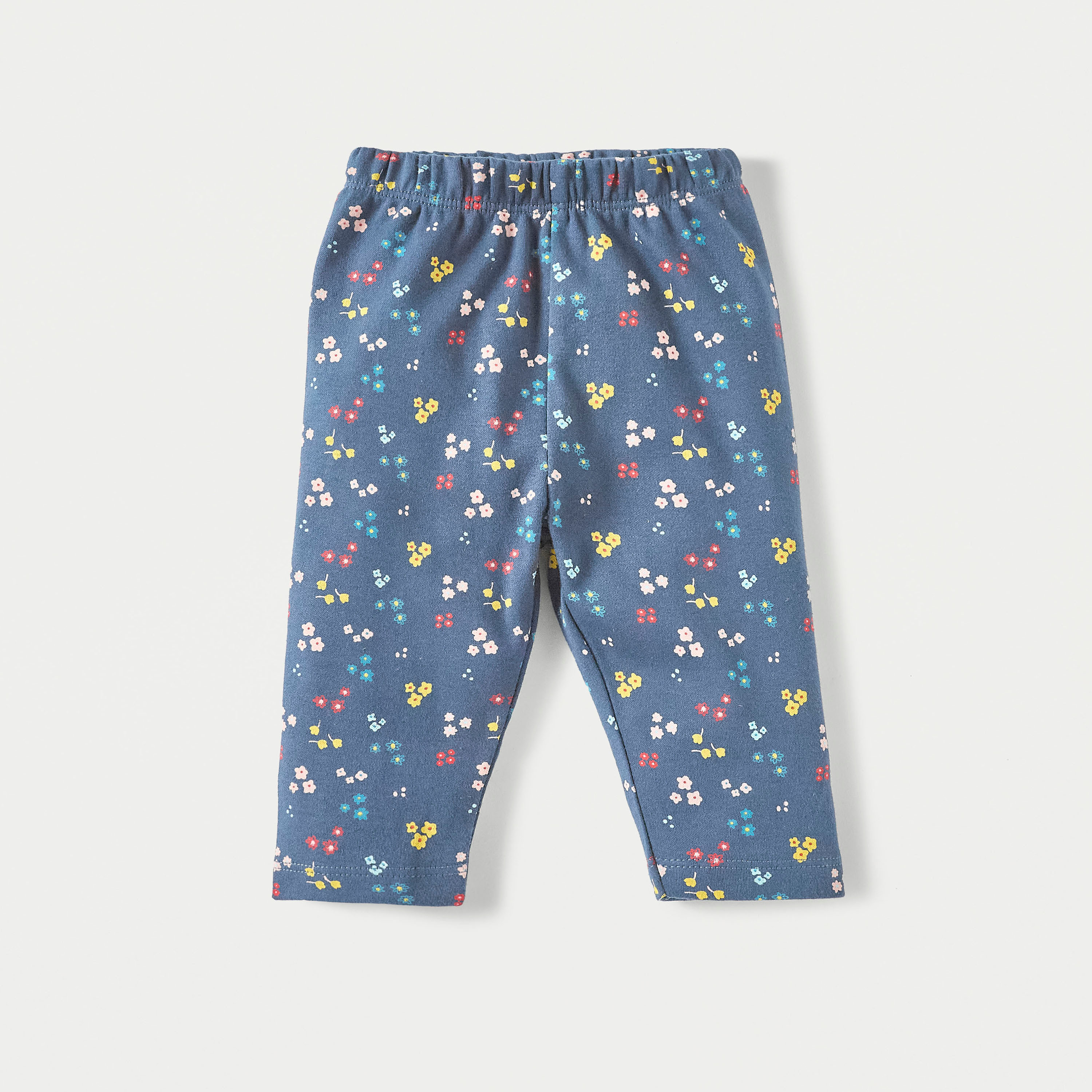 Juniors Floral Print Long Sleeves Shirt and Elasticated Pyjama Set-baby-girls-clothing-nightwear-pyjamasets-image-3