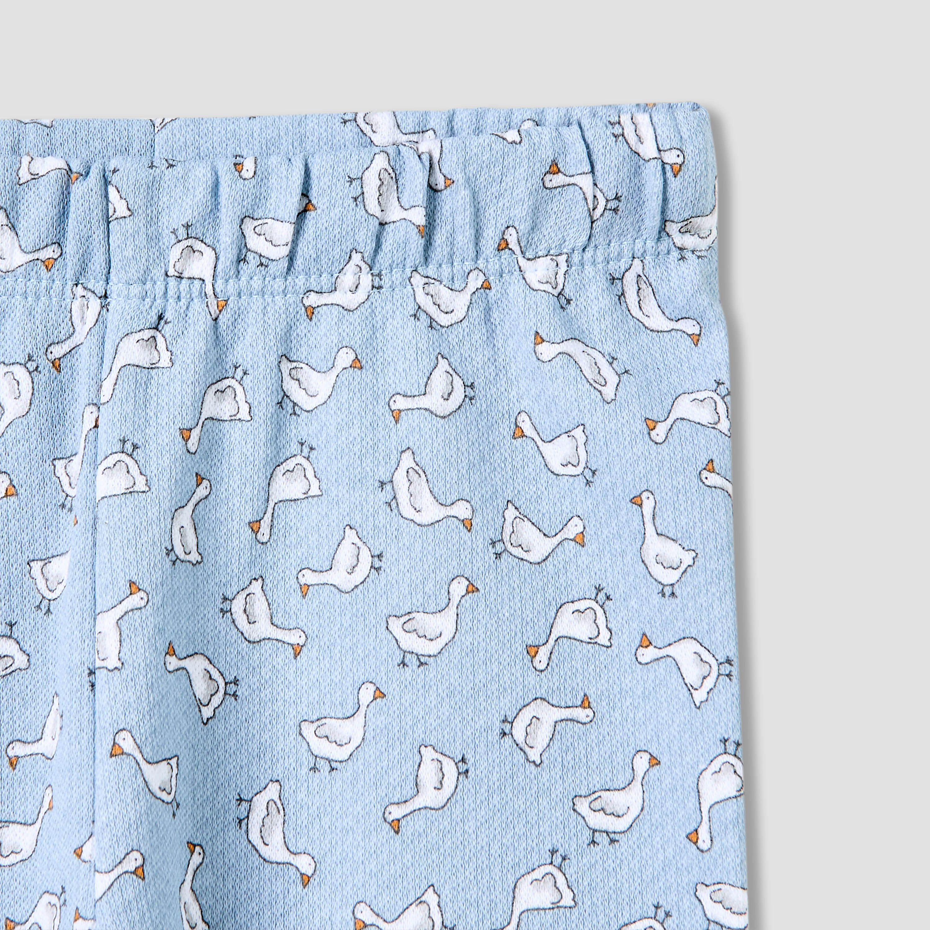 Juniors Pyjama Set with Duck Print - Cotton - Long Sleeves - Collar-baby-girls-clothing-nightwear-pyjamasets-image-6