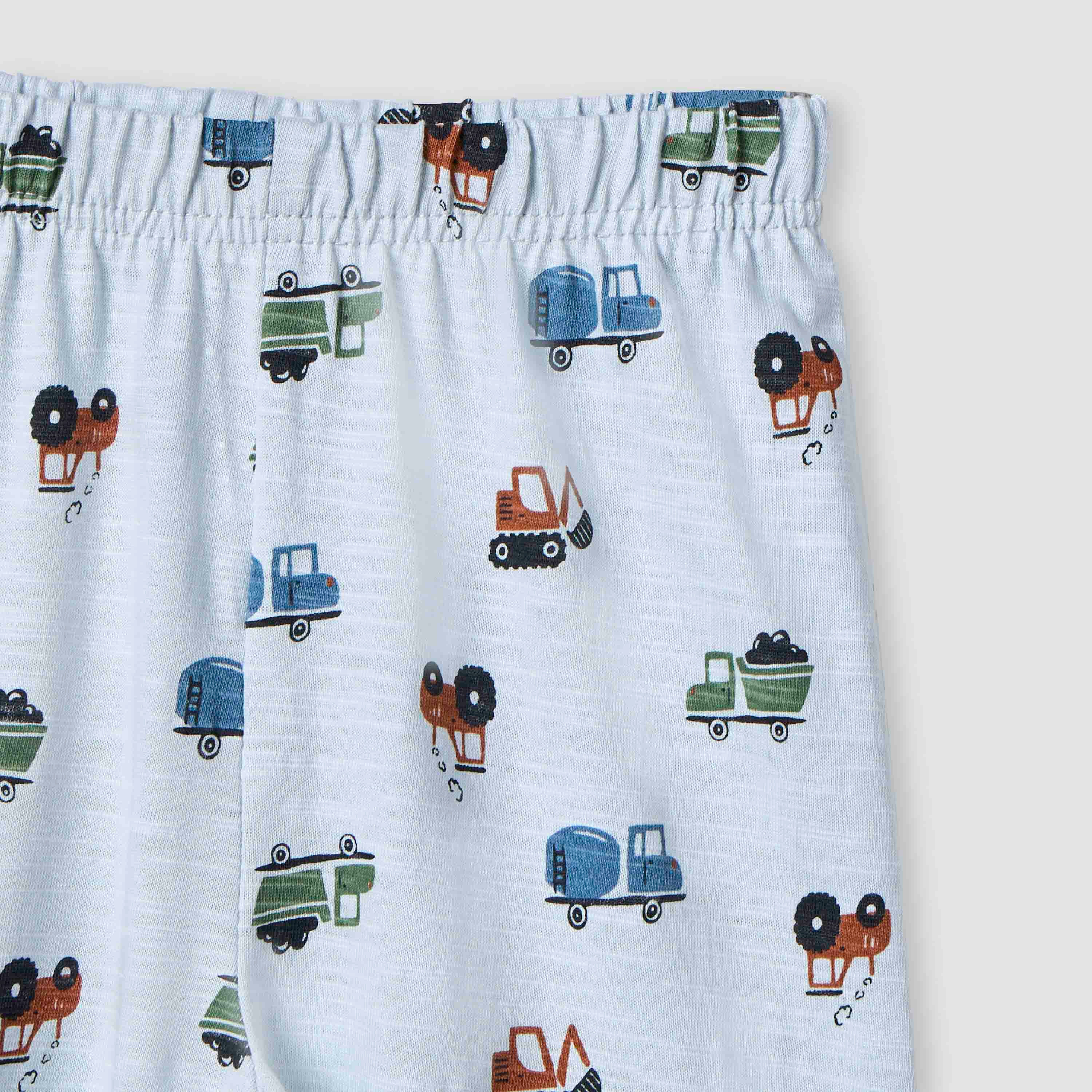 Juniors All-Over Vehicle Print T-shirt and Pyjama Set-baby-boys-clothing-nightwear-pyjamasets-image-6