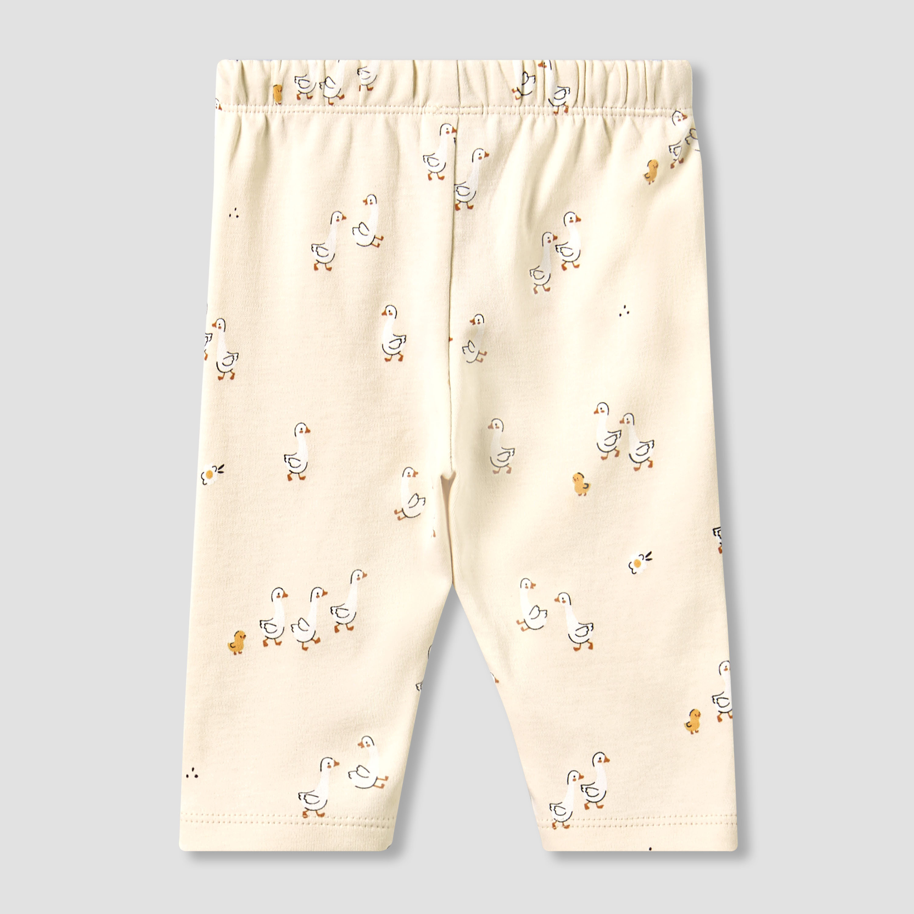 Juniors Cotton Collared Long Sleeves Pyjama Set with Duck Print-baby-girls-clothing-nightwear-pyjamasets-image-6
