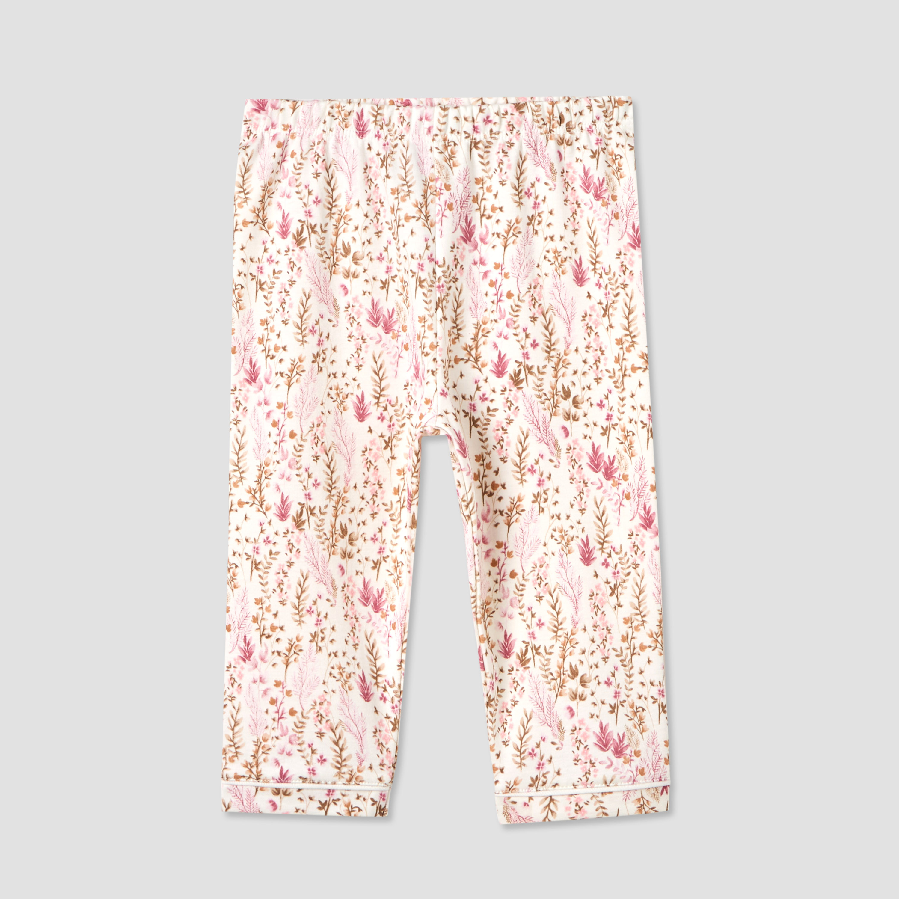 Giggles Cotton Long Sleeves Pyjama Set with Floral Print-baby-girls-clothing-nightwear-pyjamasets-image-3