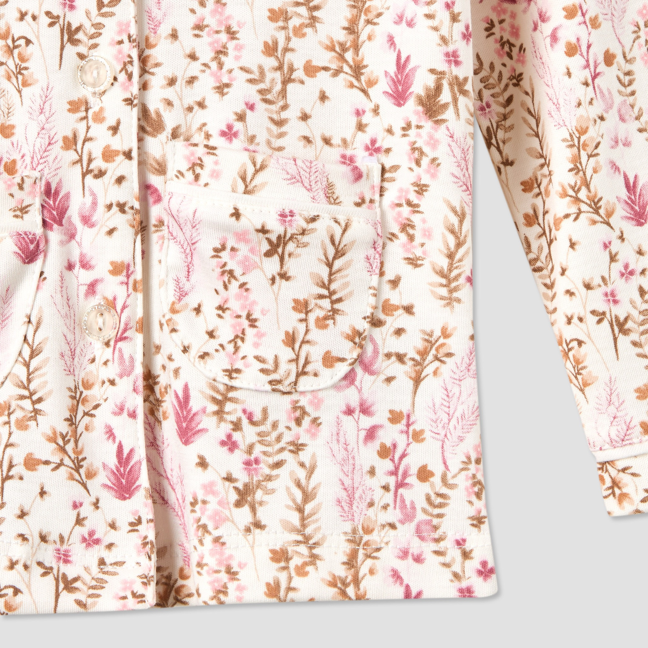 Giggles Cotton Long Sleeves Pyjama Set with Floral Print-baby-girls-clothing-nightwear-pyjamasets-image-5