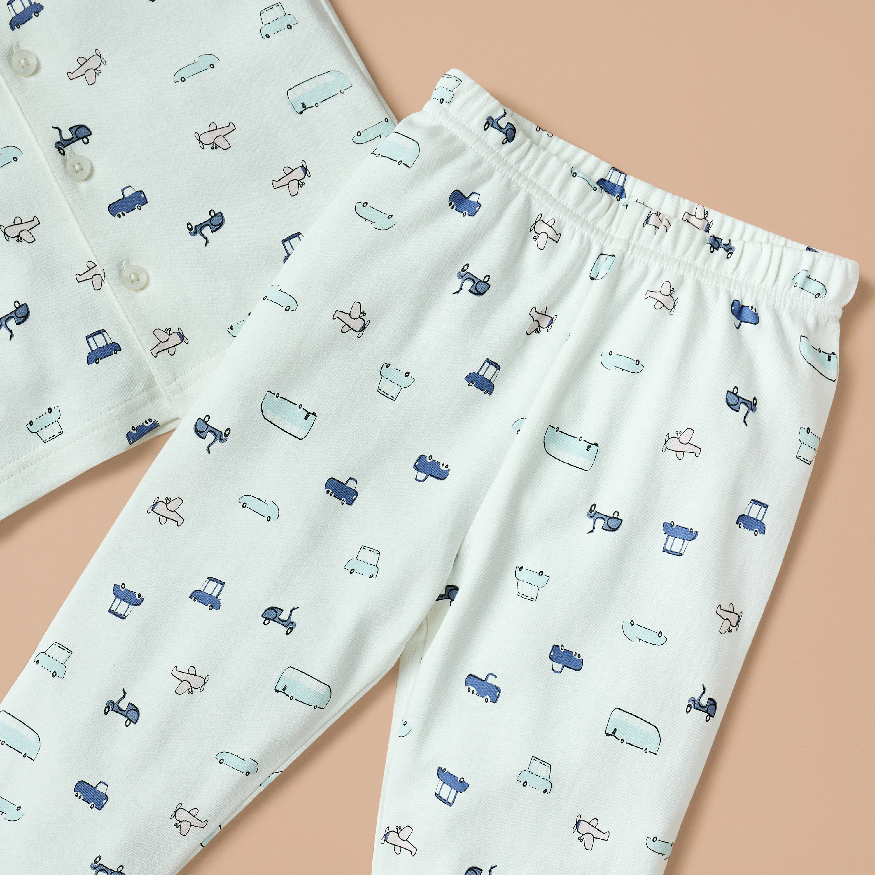 Juniors All-over Print T-shirt and Pyjama Set-baby-boys-clothing-nightwear-pyjamasets-image-5