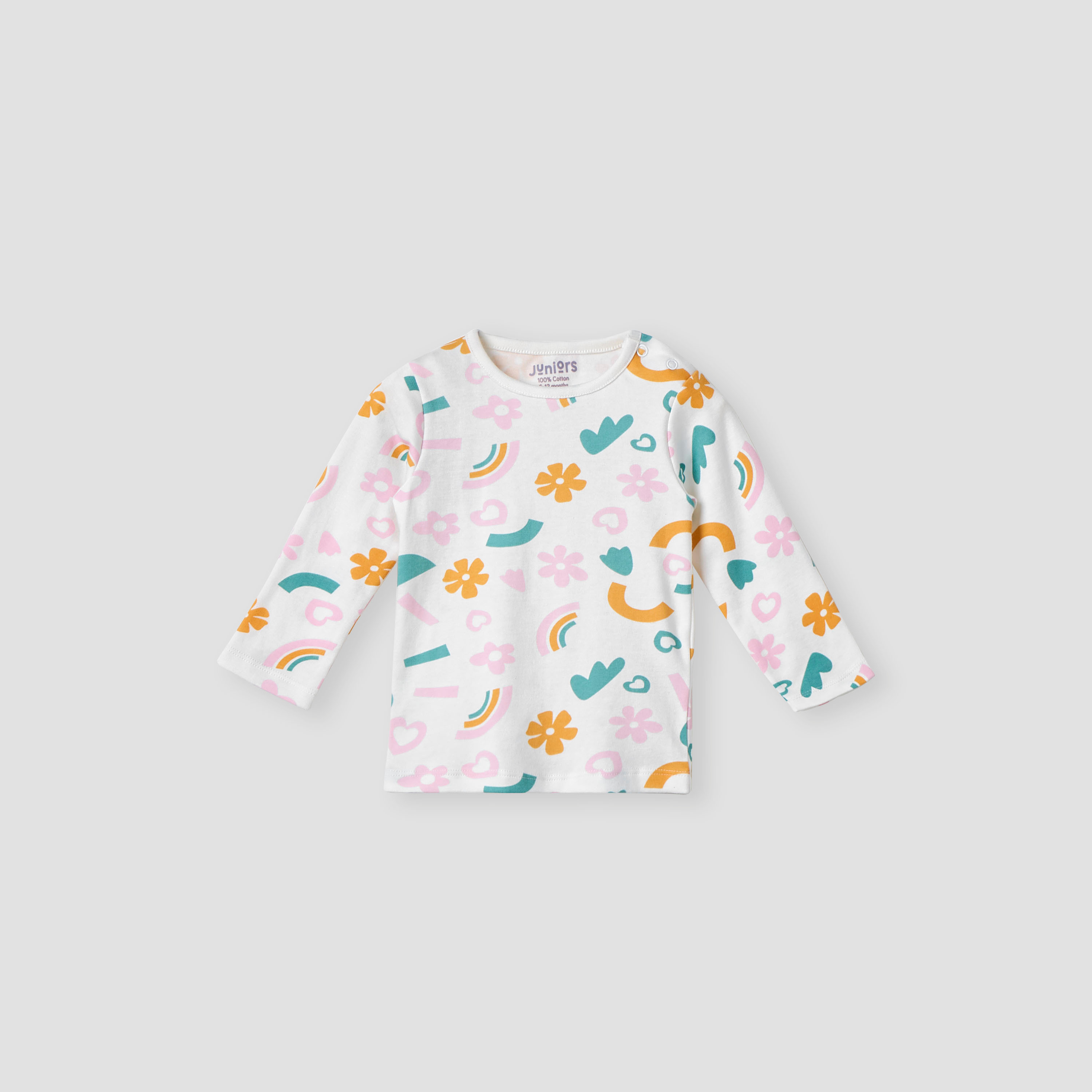 Juniors Printed T-shirt and Pyjama Set-baby-boys-clothing-nightwear-pyjamasets-image-2