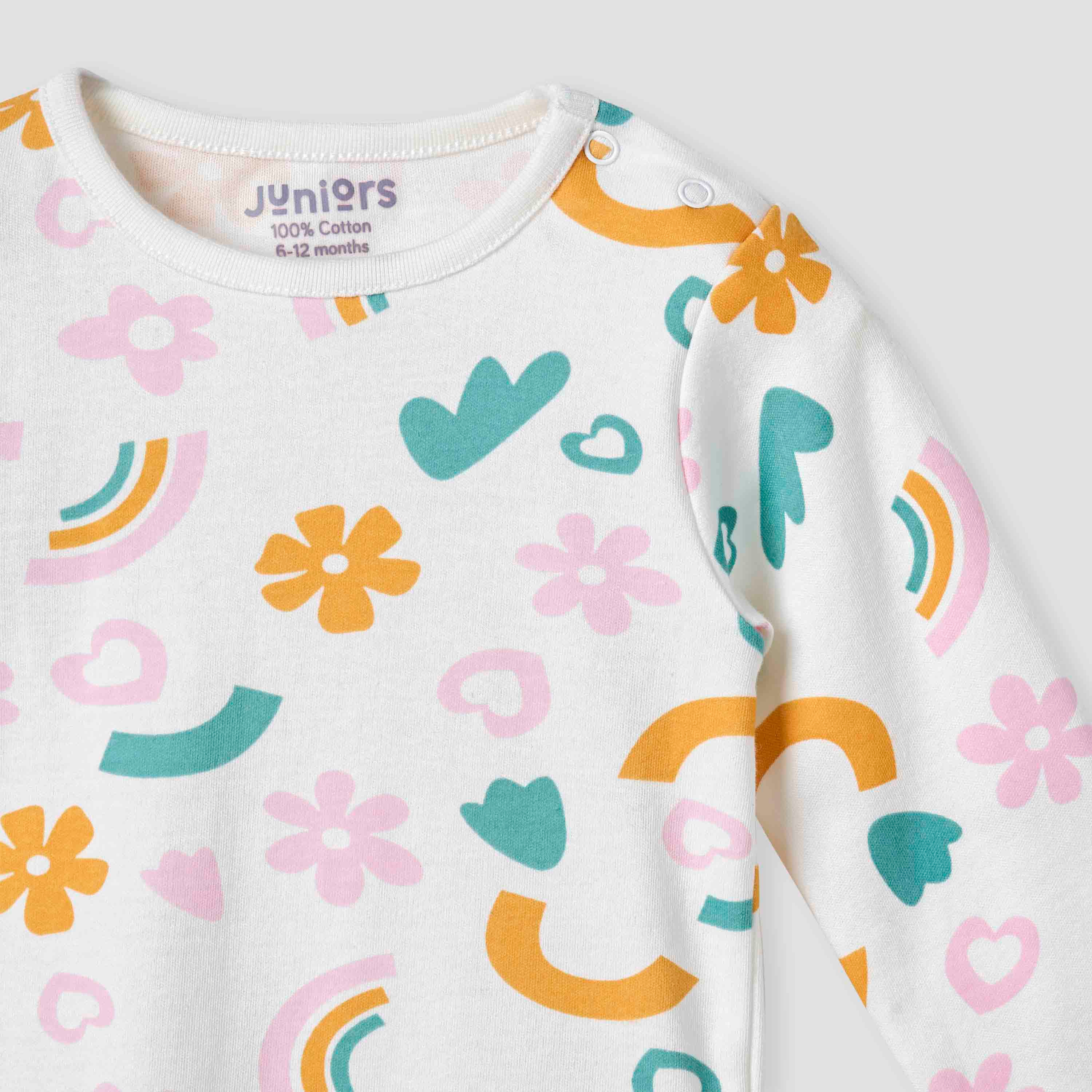 Juniors Printed T-shirt and Pyjama Set-baby-boys-clothing-nightwear-pyjamasets-image-4