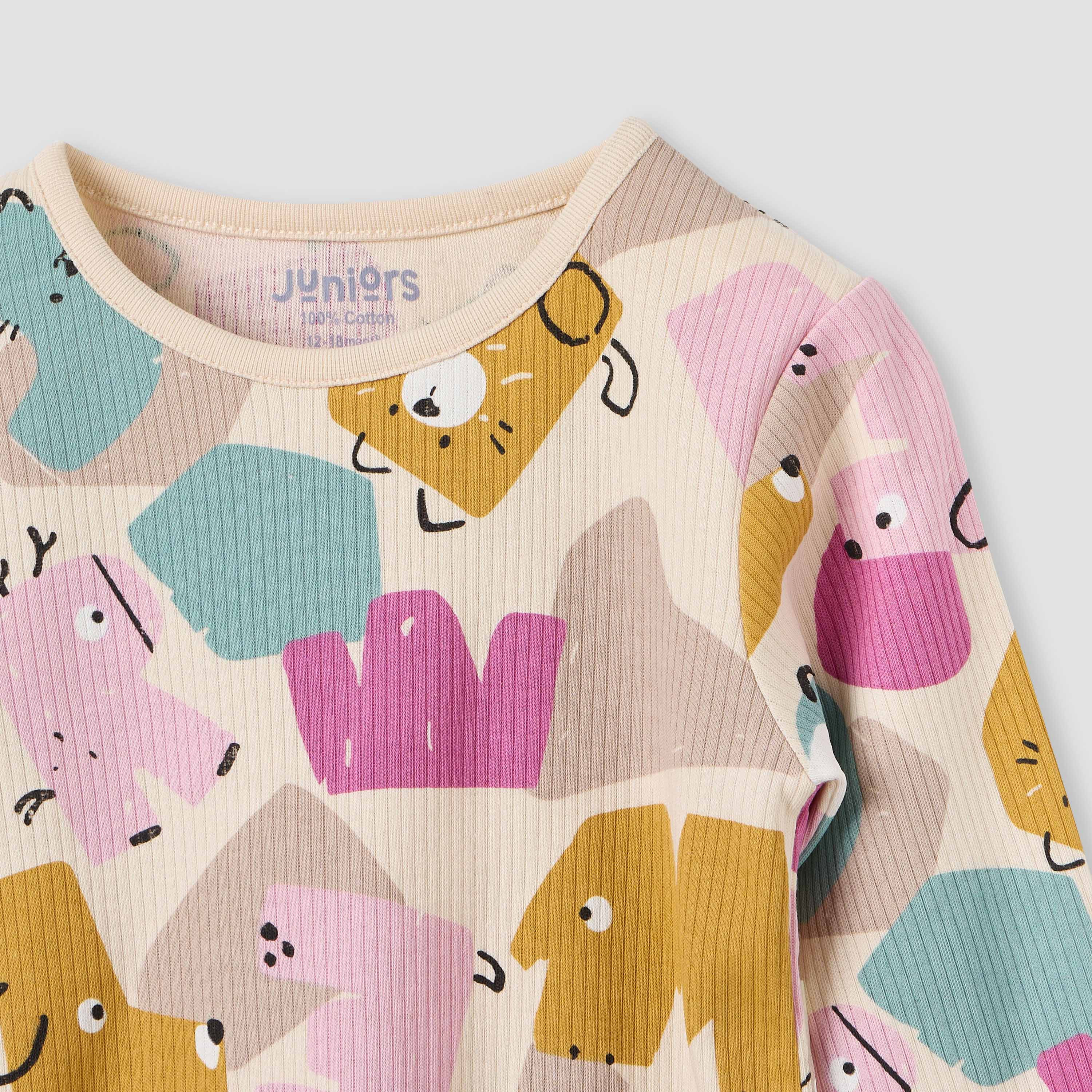 Juniors Pyjama Set with Graphic Print - Cotton - Long Sleeves-baby-boys-clothing-nightwear-pyjamasets-image-4