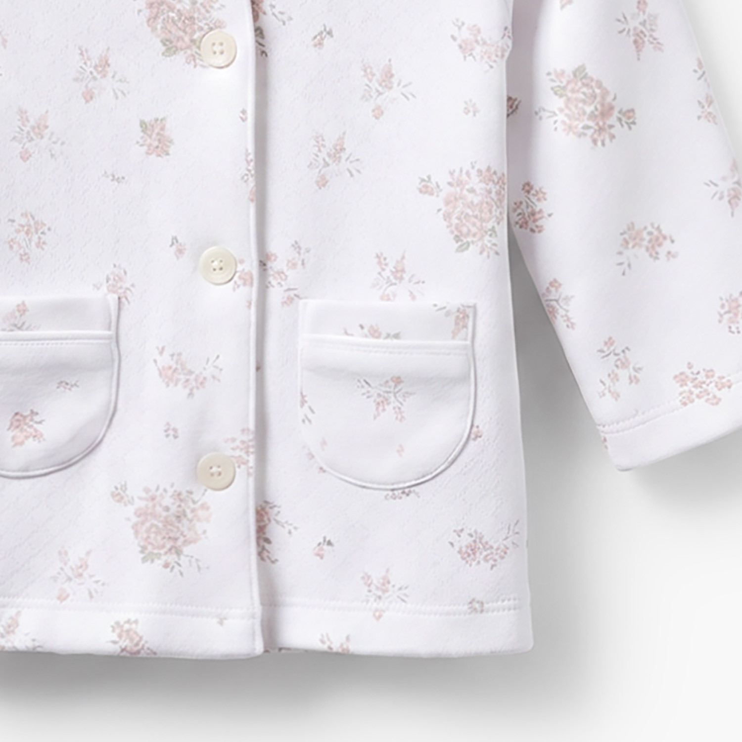 Juniors Cotton Collared Long Sleeve Pyjama Set with Floral Print-baby-girls-clothing-nightwear-pyjamasets-image-7