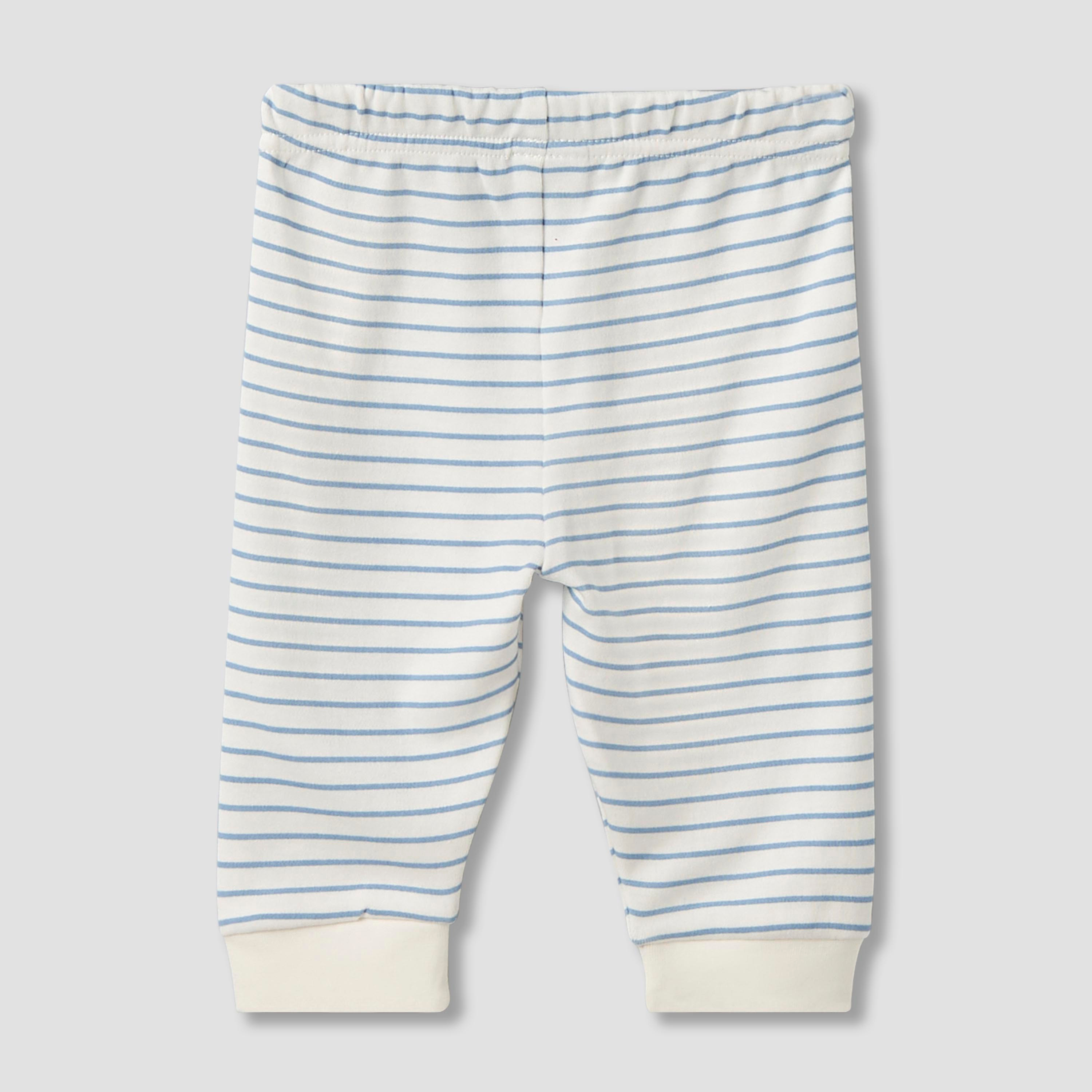 طقم بيجاما قطن مطرز بأكمام طويلة من جونيورز-baby-boys-clothing-nightwear-pyjamasets-image-6